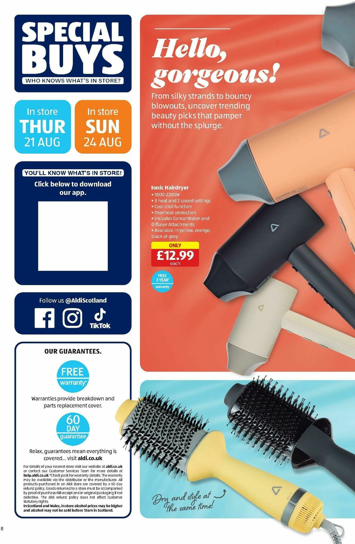 ALDI Scottish Offers from 18 August