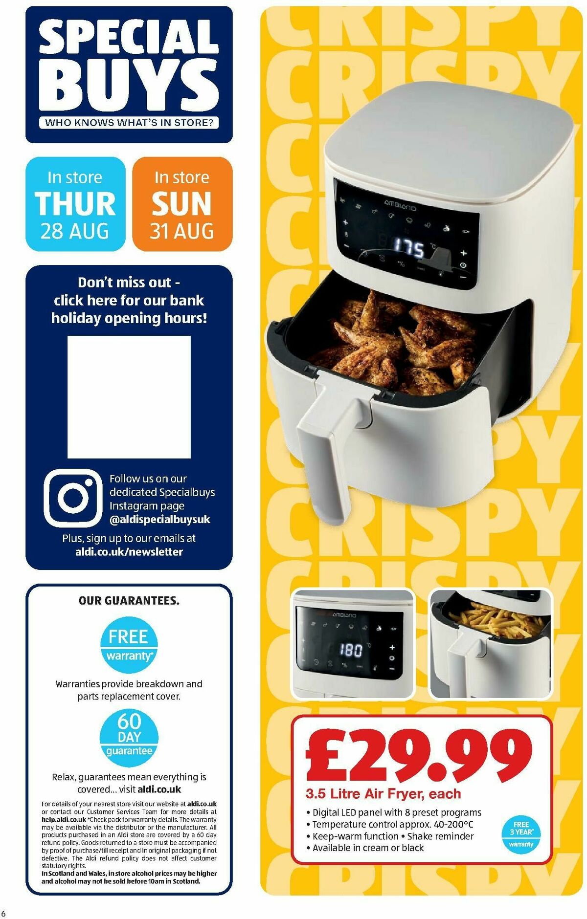 ALDI Offers from 25 August