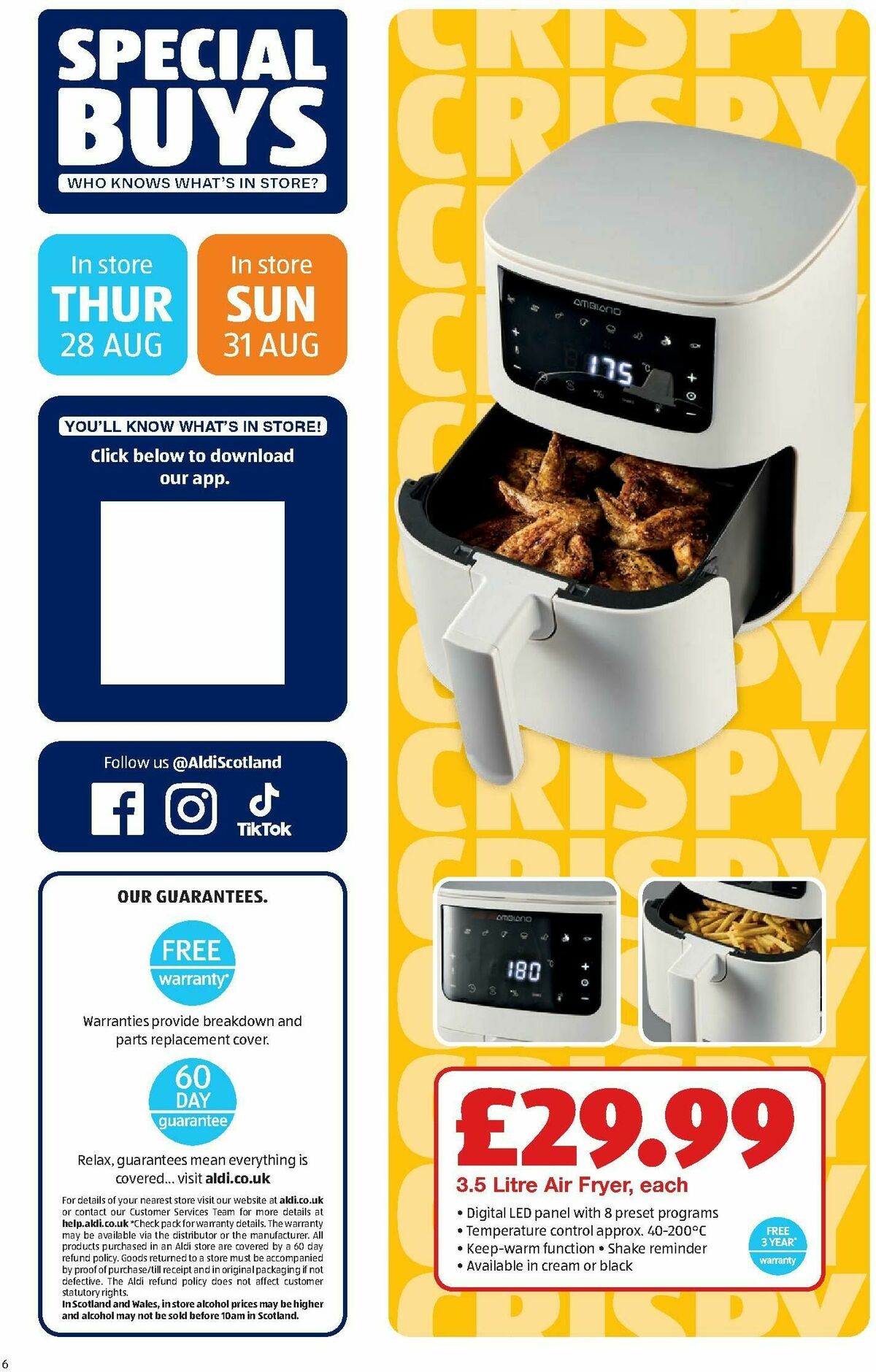 ALDI Scottish Offers from 25 August