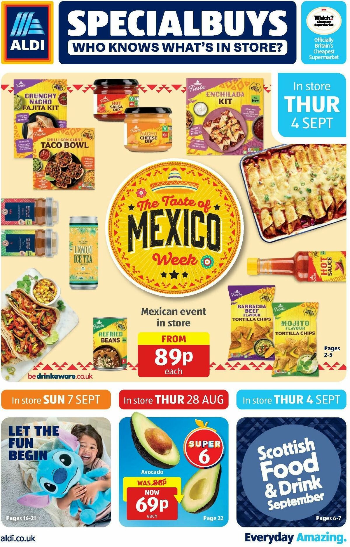 ALDI Scottish Offers from 1 September