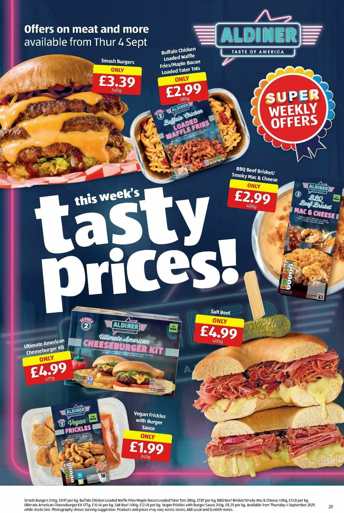 ALDI Scottish Offers from 1 September