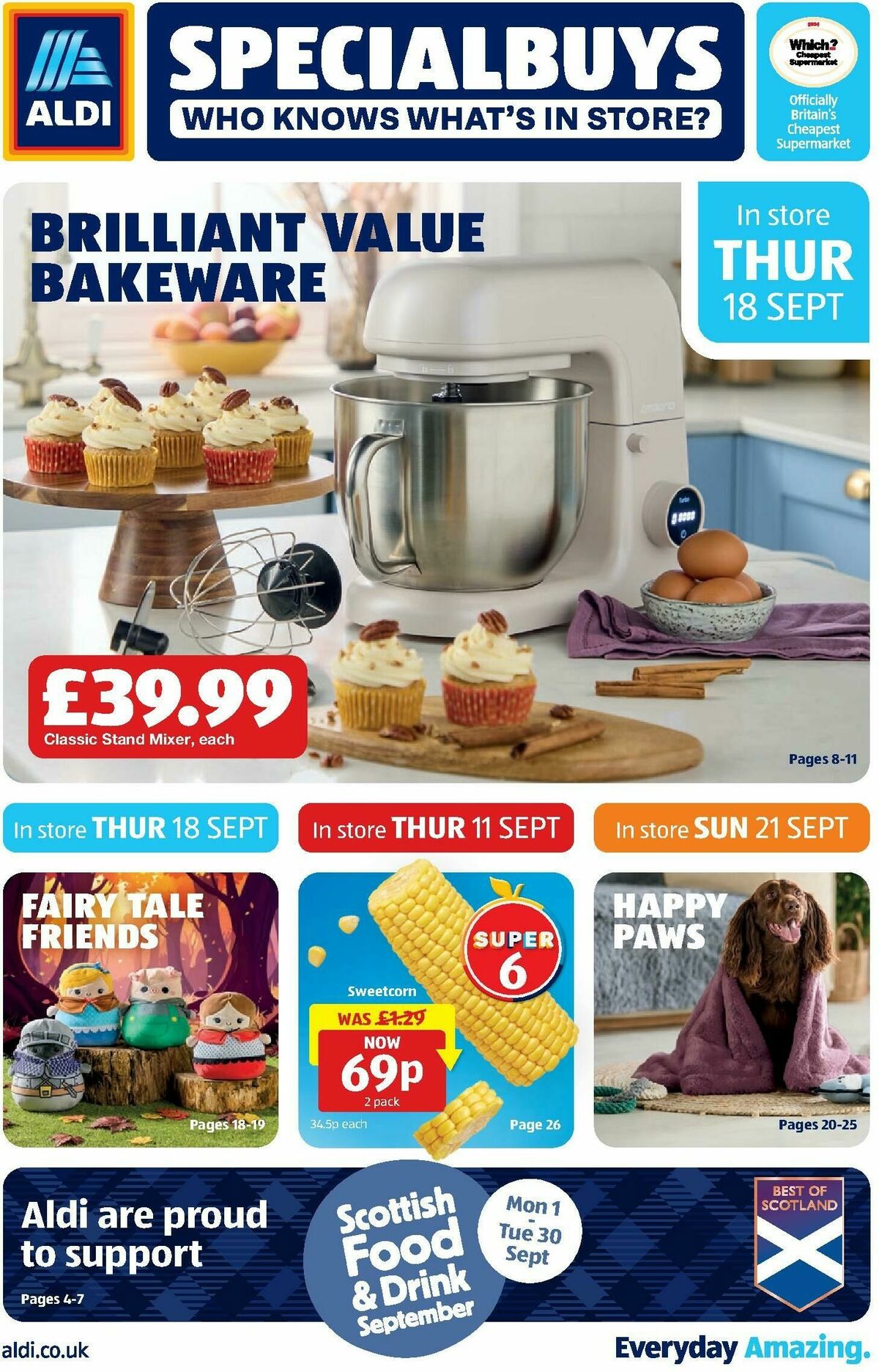 ALDI Scottish Offers from 15 September