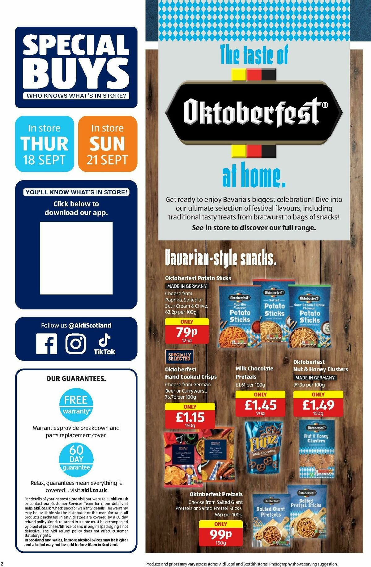 ALDI Scottish Offers from 15 September