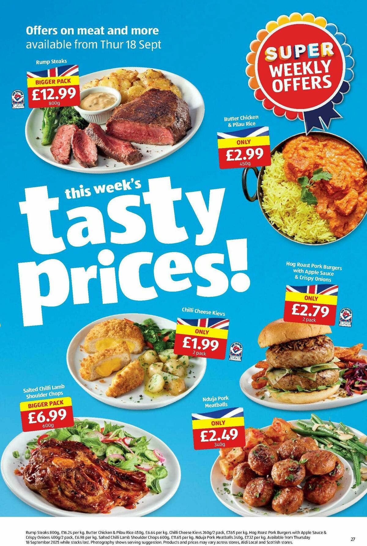 ALDI Scottish Offers from 15 September