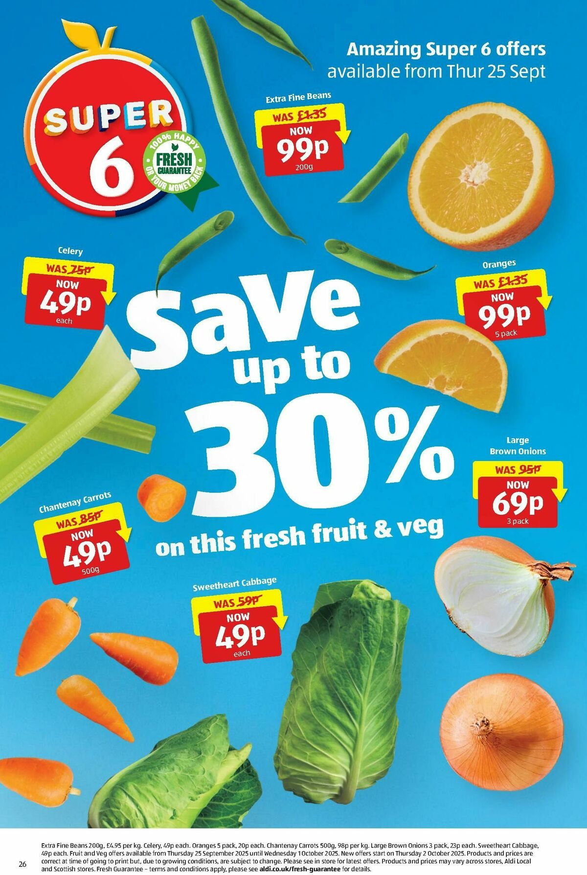 ALDI Scottish Offers from 22 September