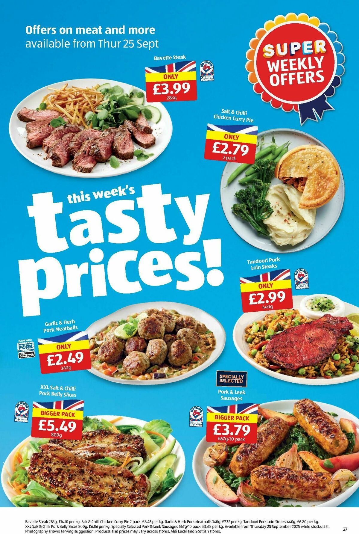 ALDI Scottish Offers from 22 September