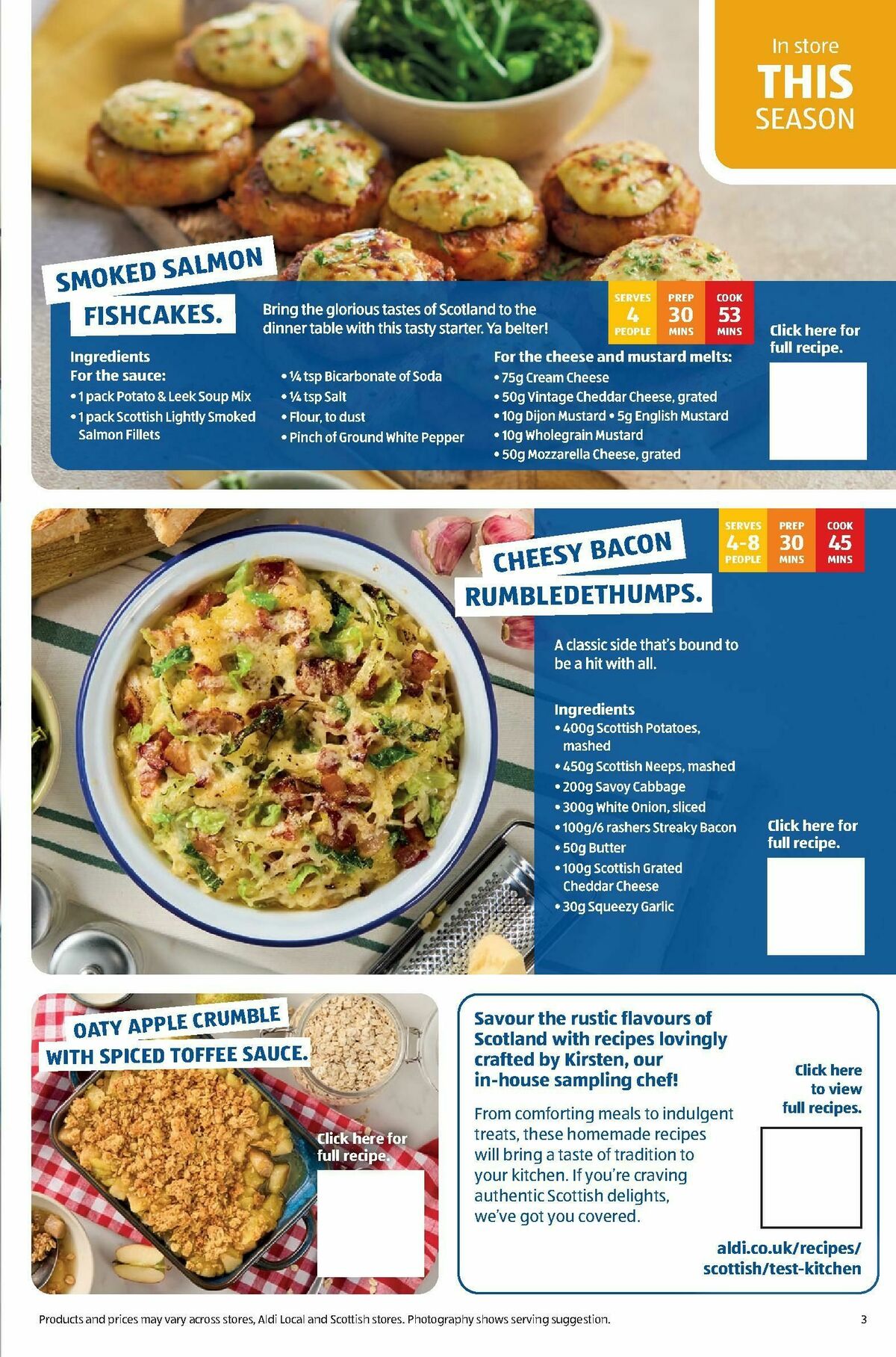 ALDI Scottish Offers from 22 September