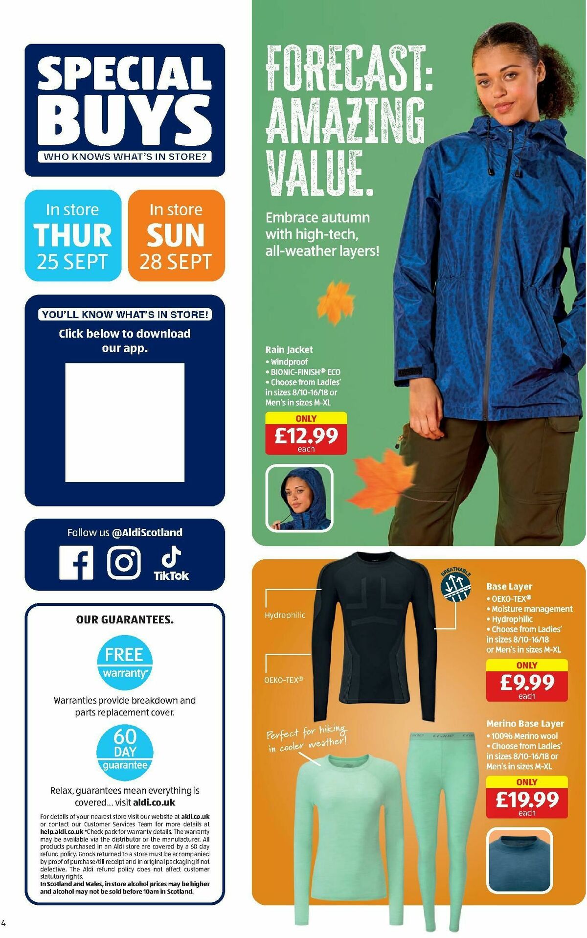 ALDI Scottish Offers from 22 September