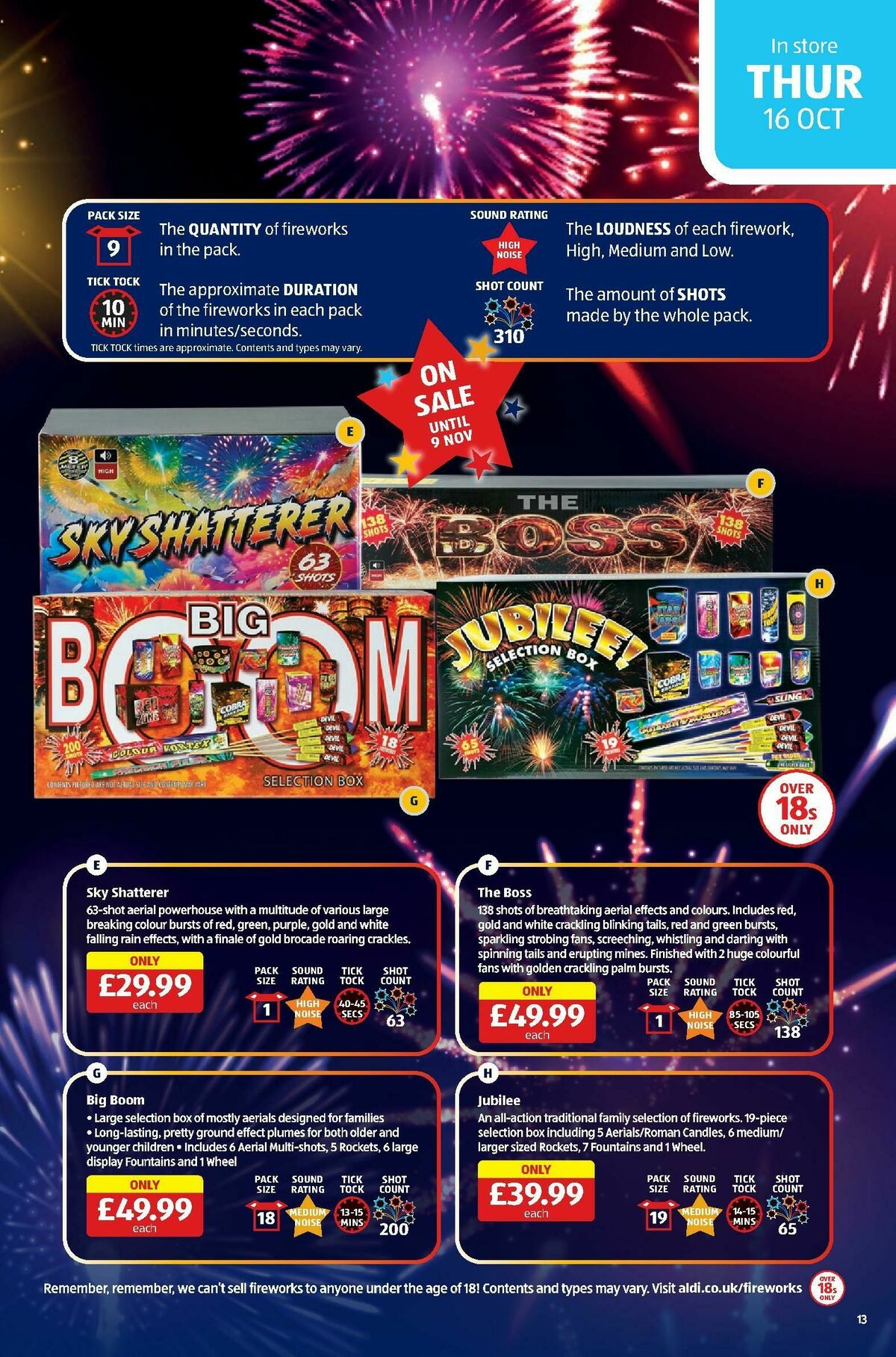 ALDI Scottish Offers from 13 October