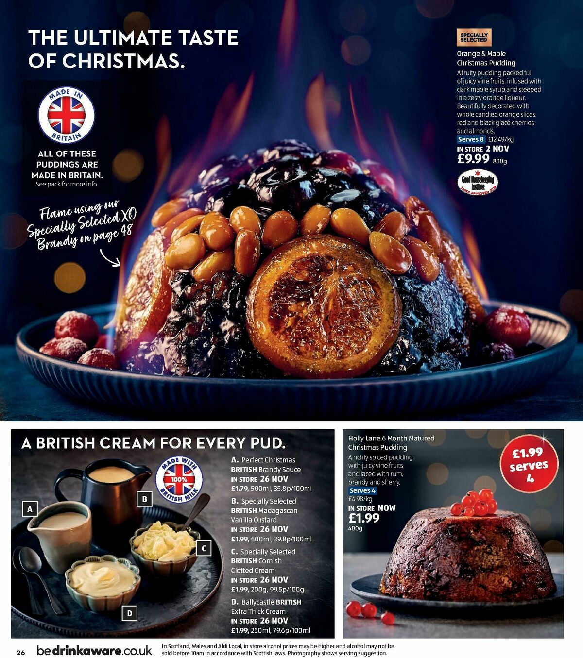 ALDI Christmas Brochure Offers from 17 October