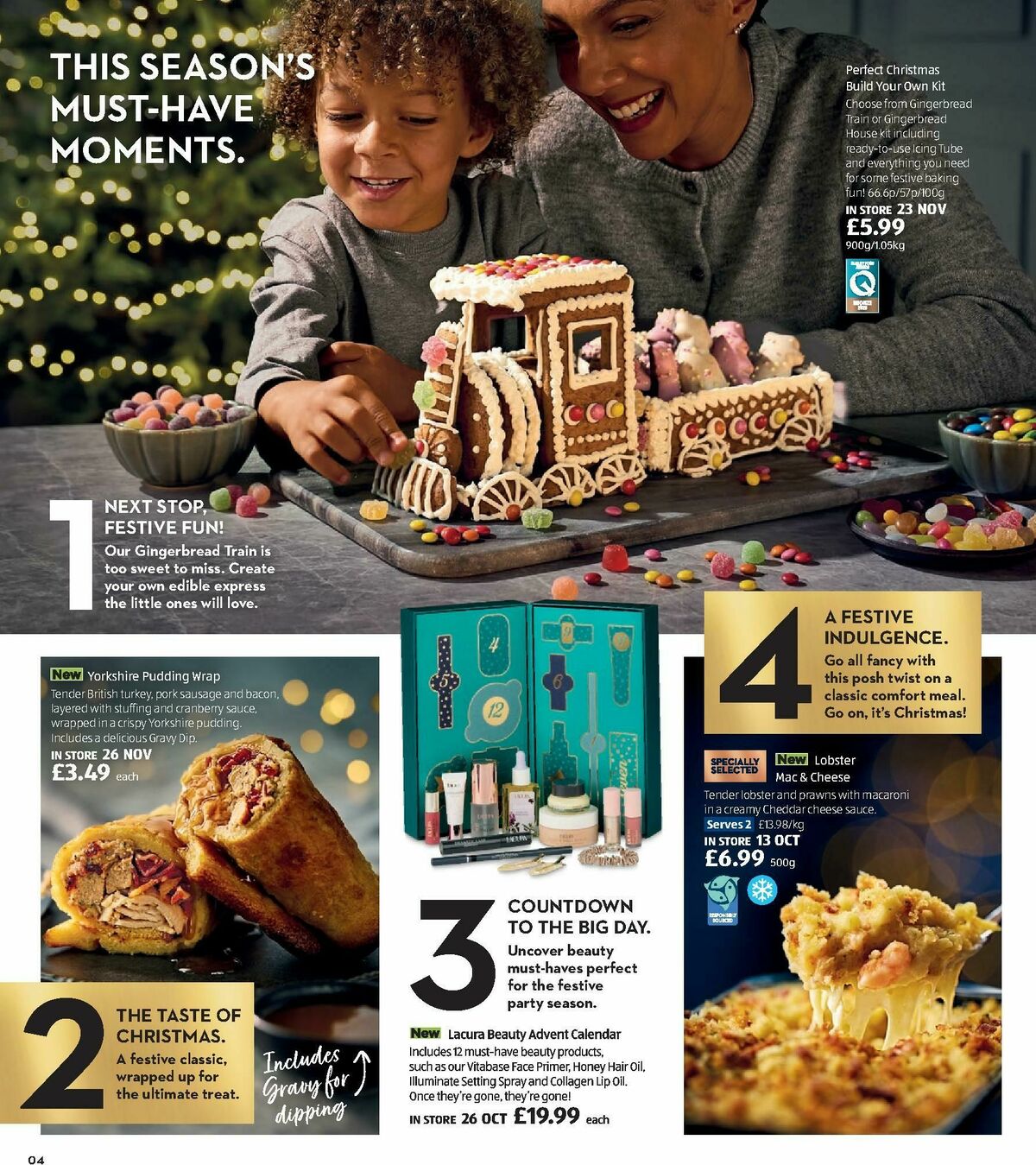 ALDI Christmas Brochure Offers from 17 October