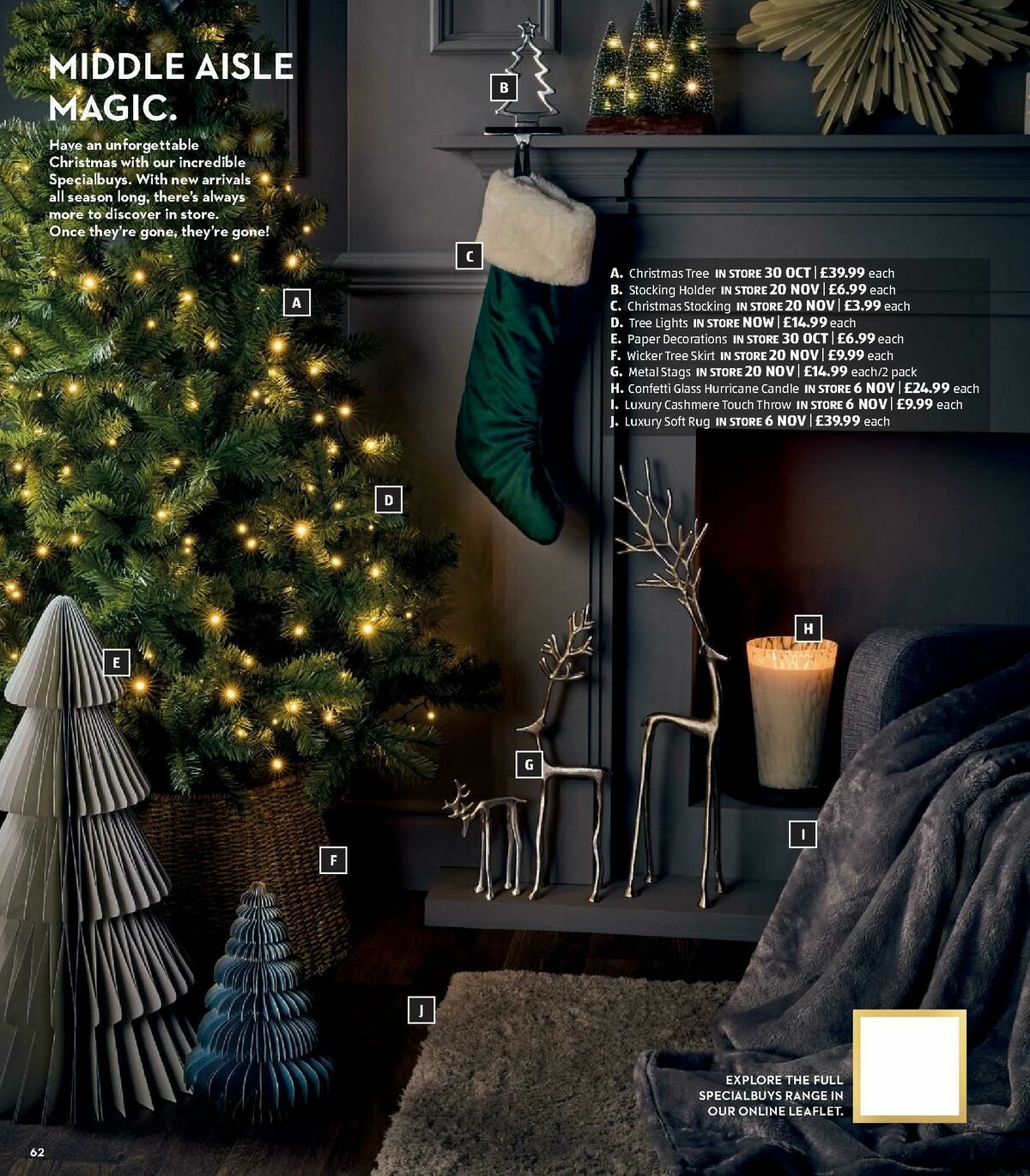 ALDI Christmas Brochure Offers from 17 October