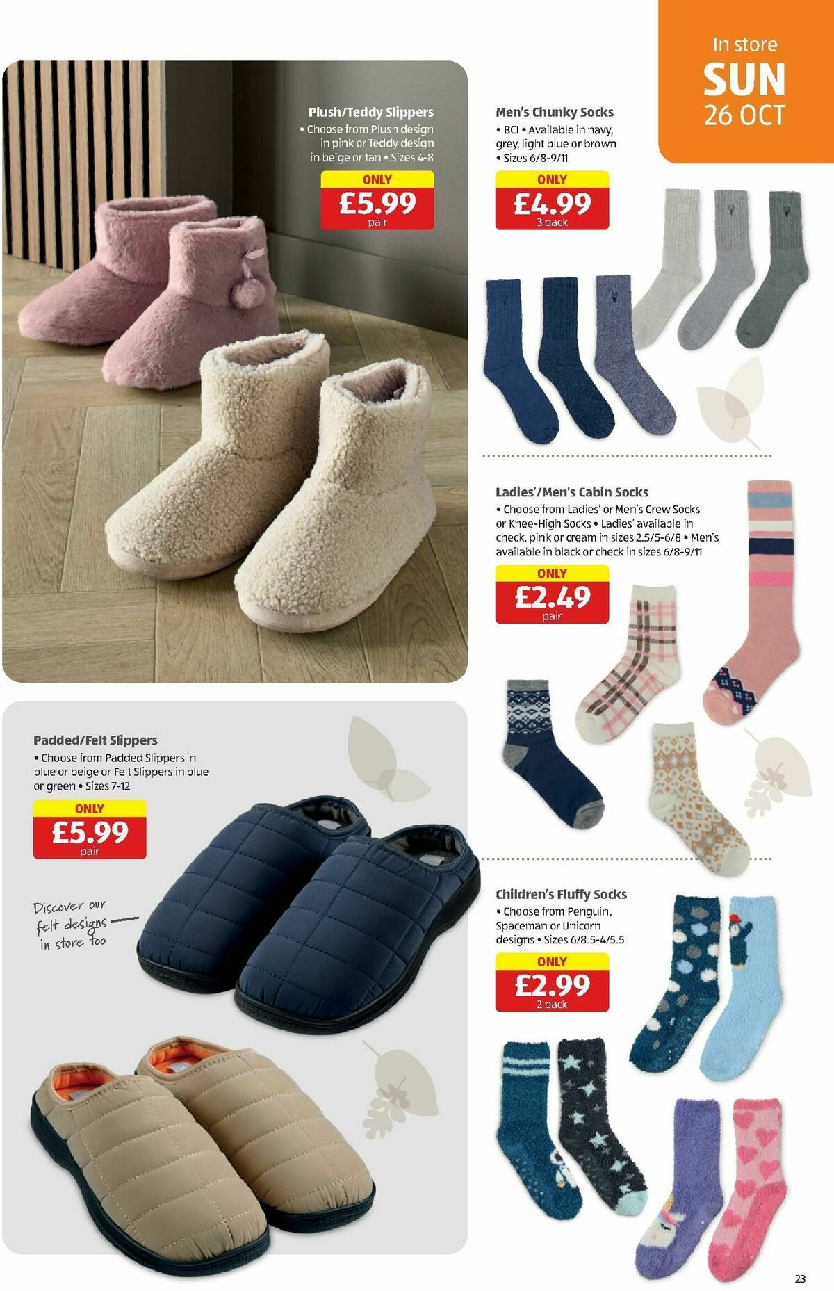 ALDI Offers from 20 October