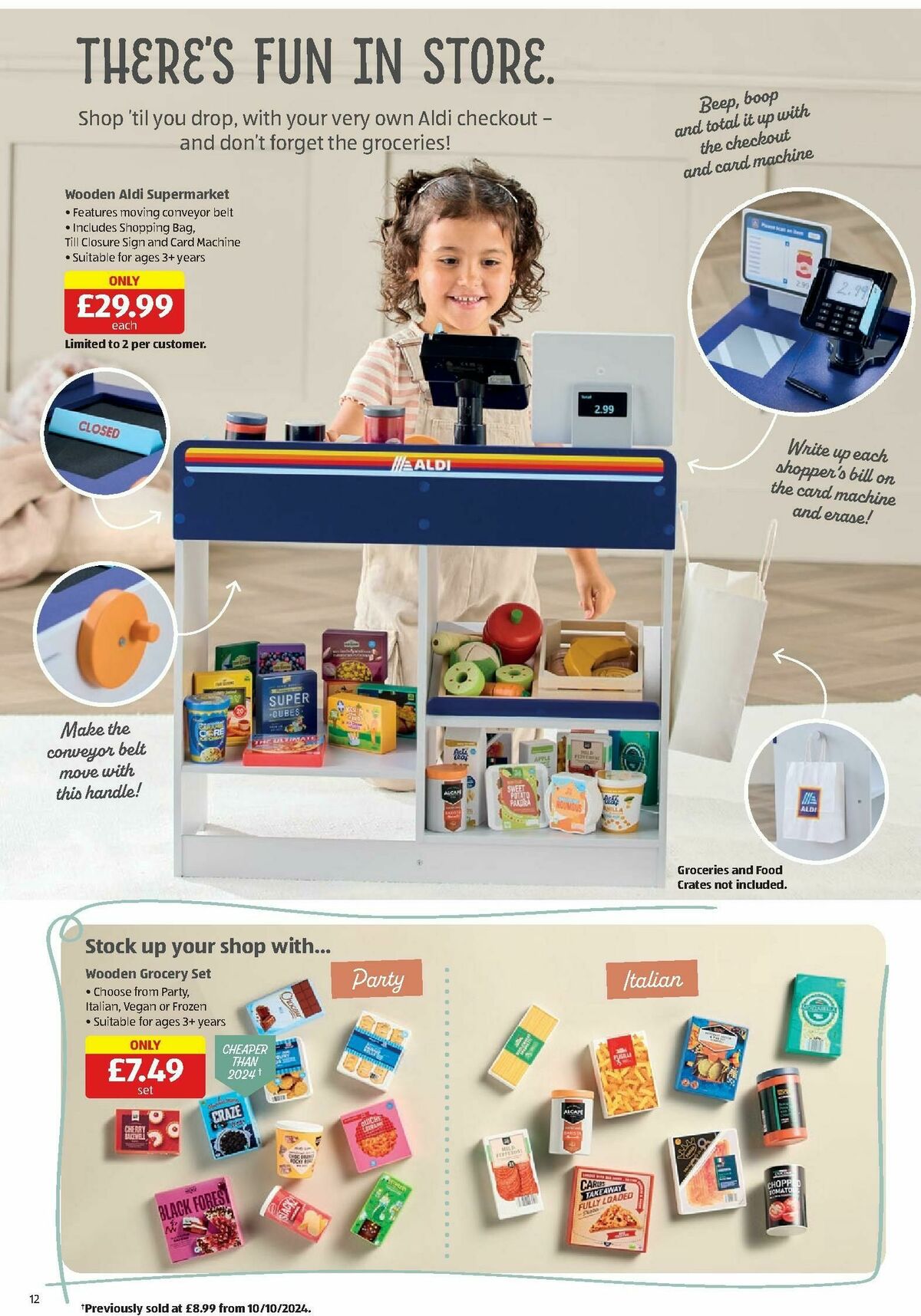 ALDI The Wooden Toy Event Offers from 23 October