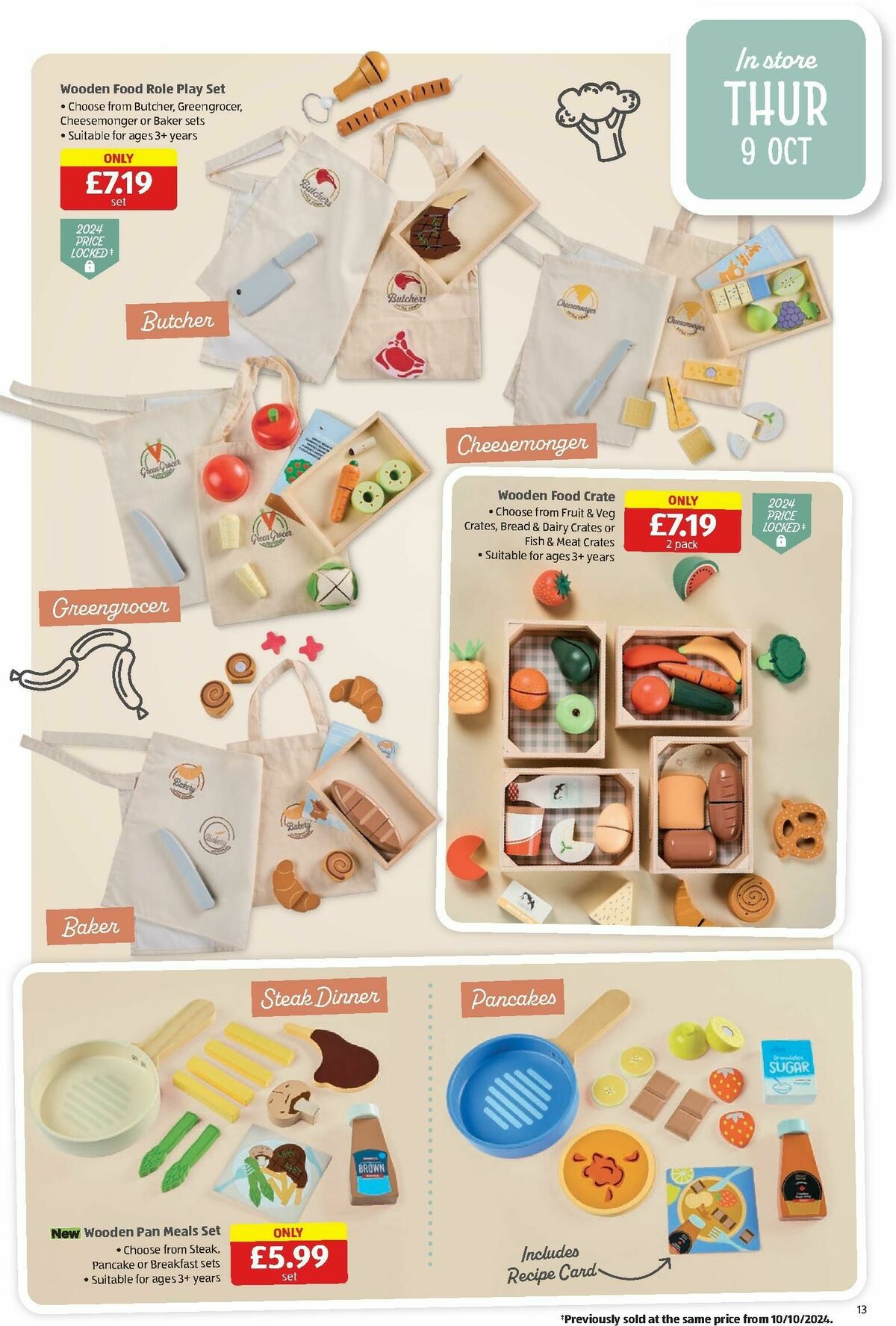 ALDI The Wooden Toy Event Offers from 23 October