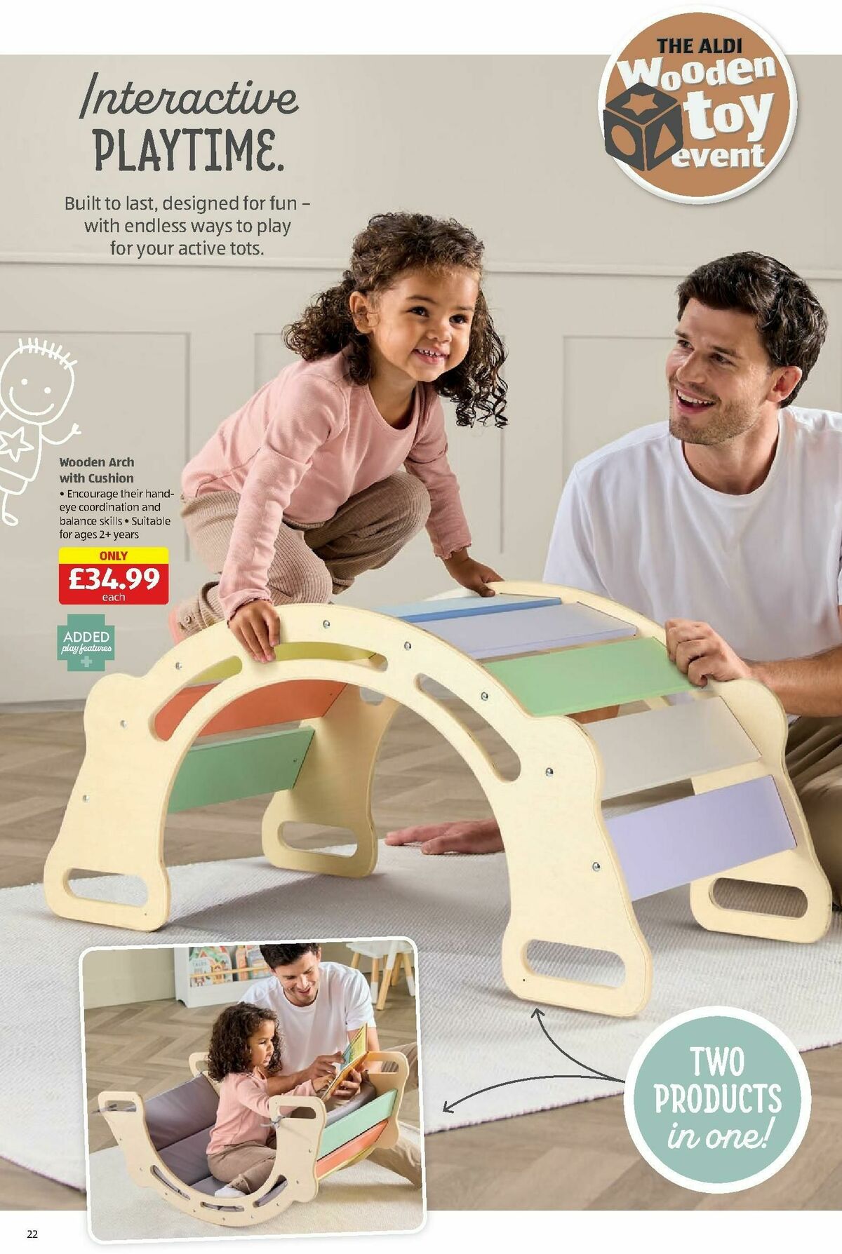 ALDI The Wooden Toy Event Offers from 23 October