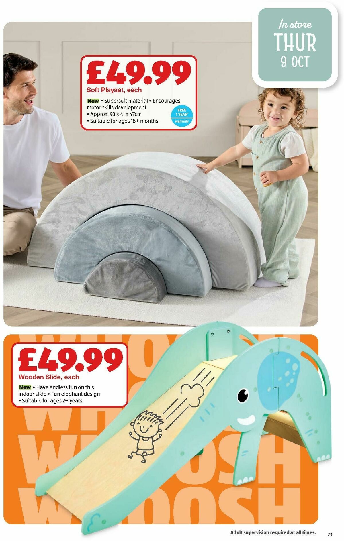 ALDI The Wooden Toy Event Offers from 23 October