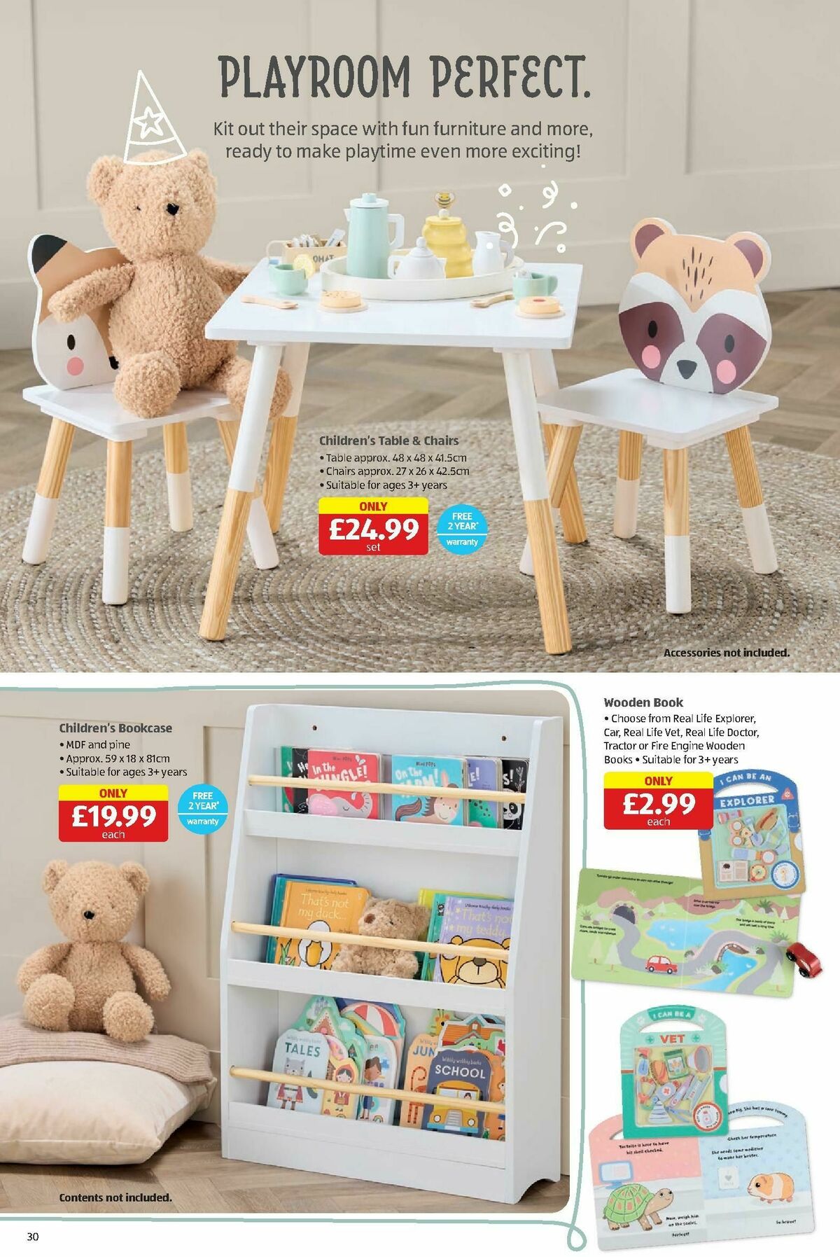 ALDI The Wooden Toy Event Offers from 23 October