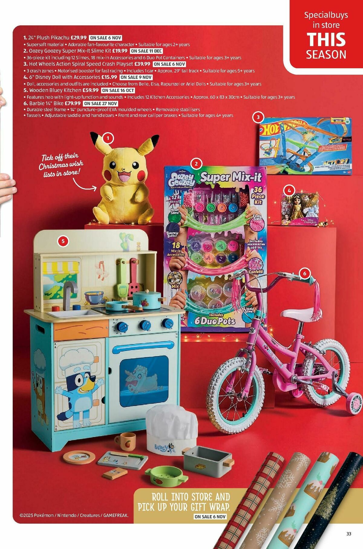 ALDI The Wooden Toy Event Offers from 23 October