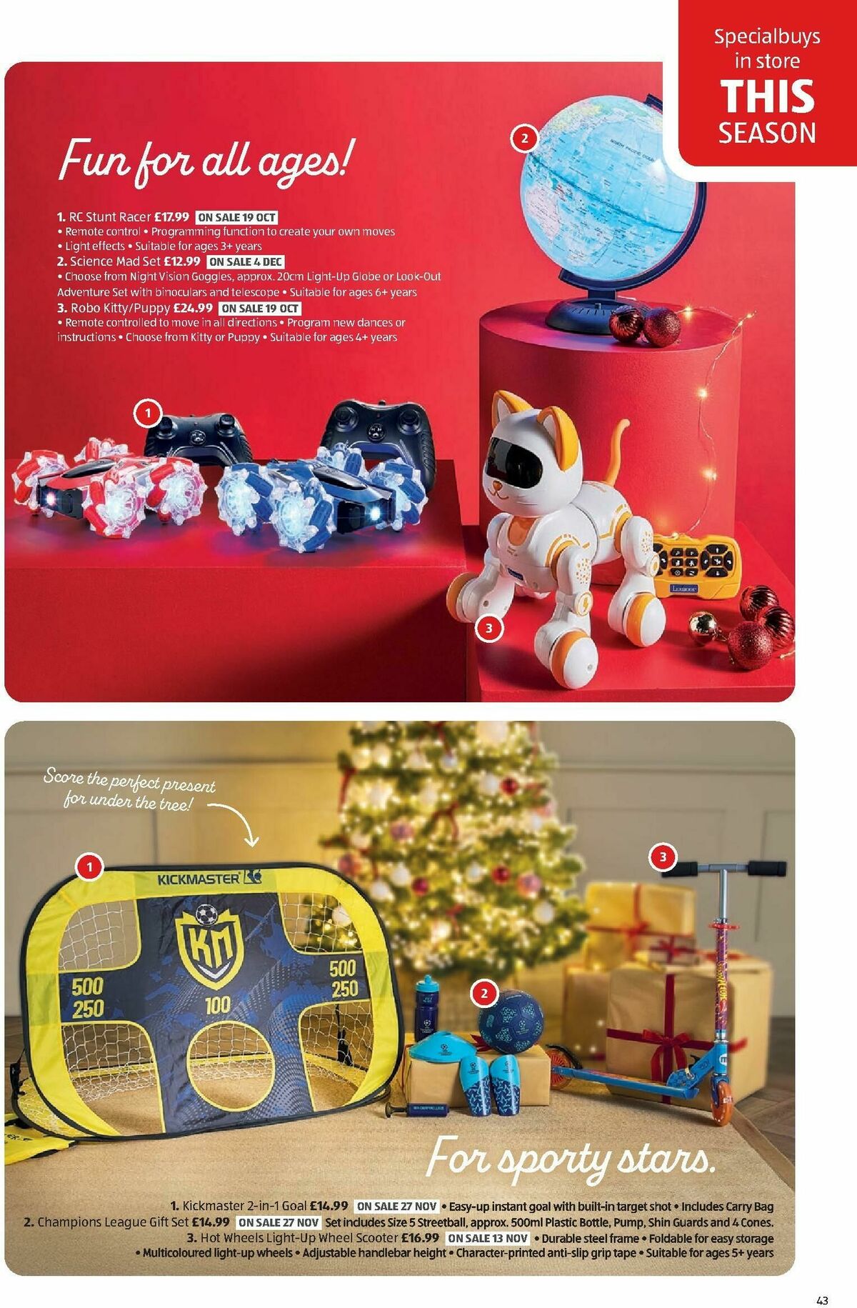 ALDI The Wooden Toy Event Offers from 23 October