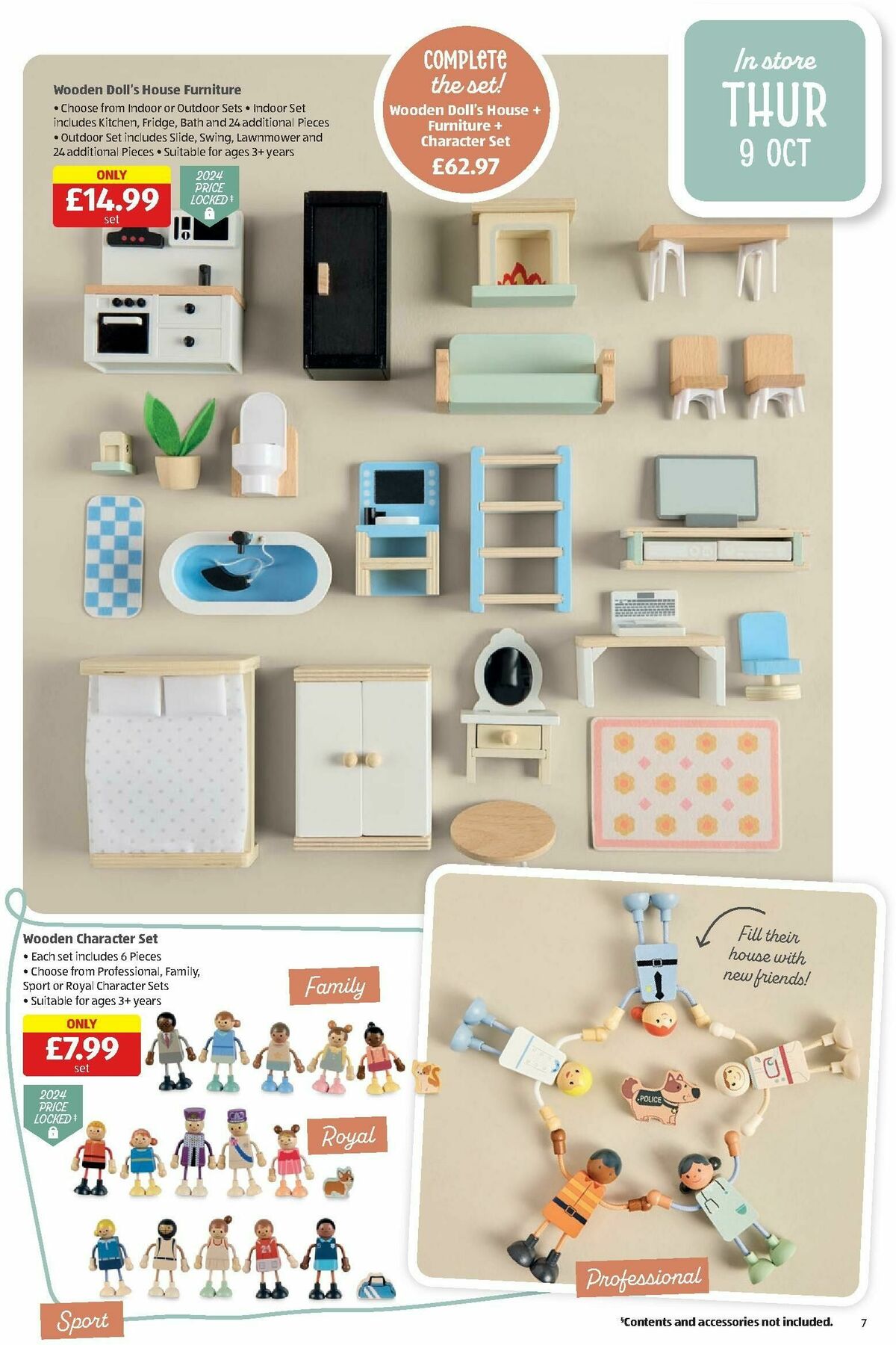 ALDI The Wooden Toy Event Offers from 23 October