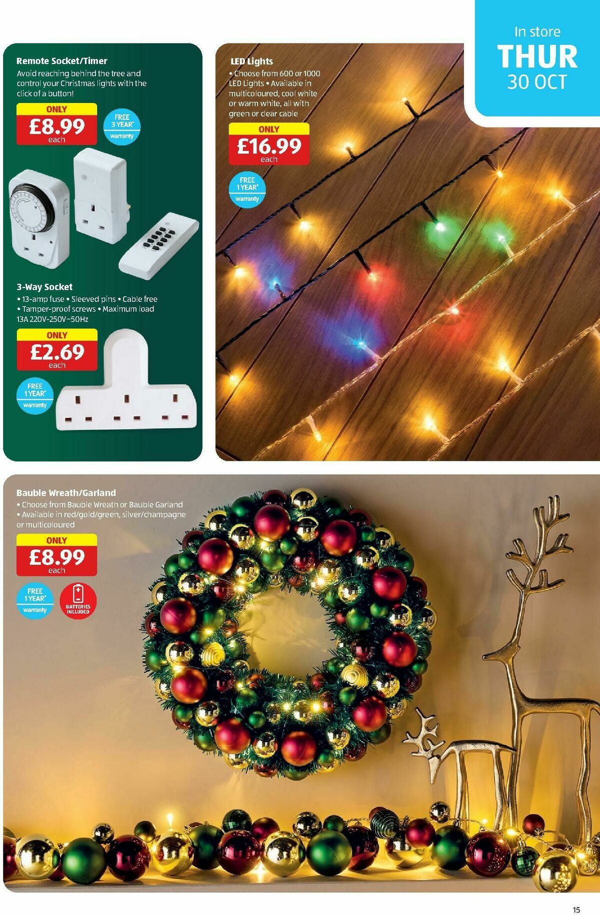 ALDI Offers from 27 October