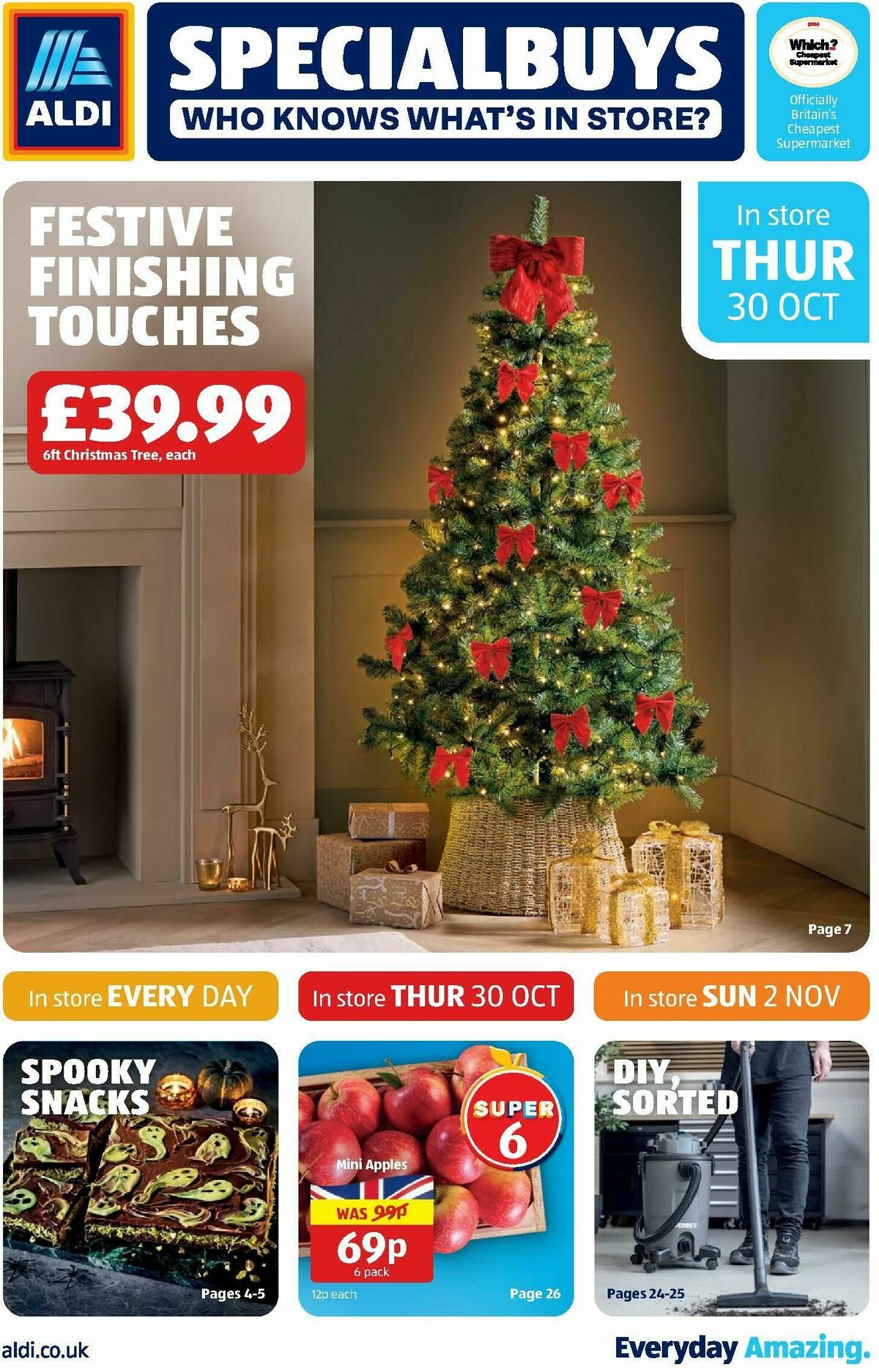 ALDI Scottish Offers from 27 October