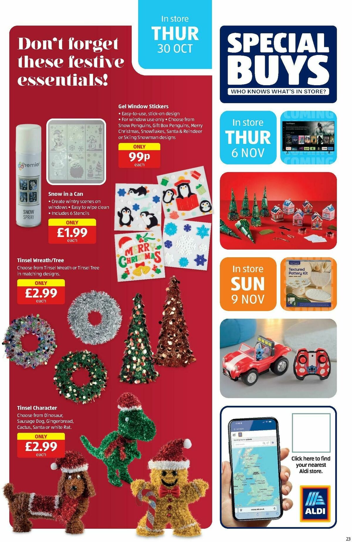 ALDI Scottish Offers from 27 October