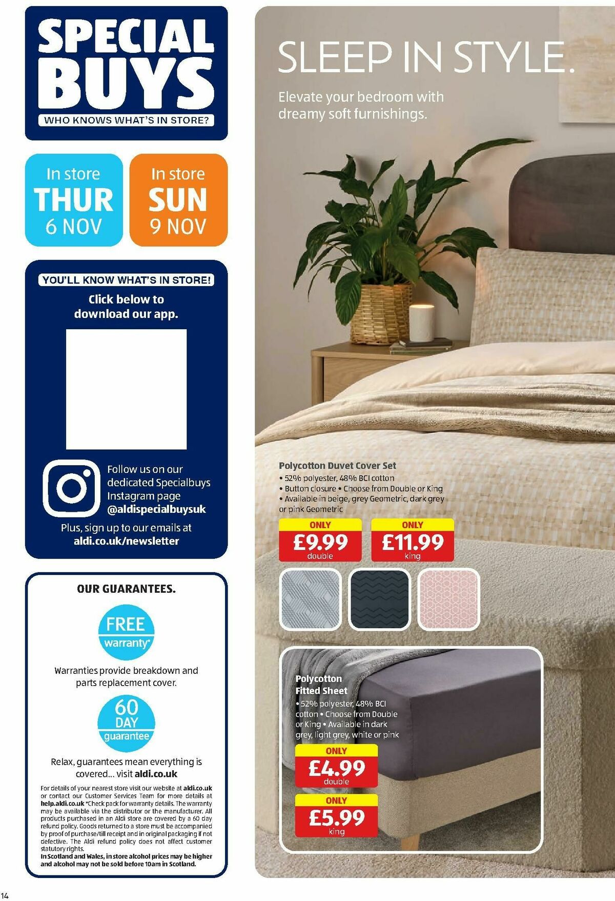 ALDI Offers from 3 November