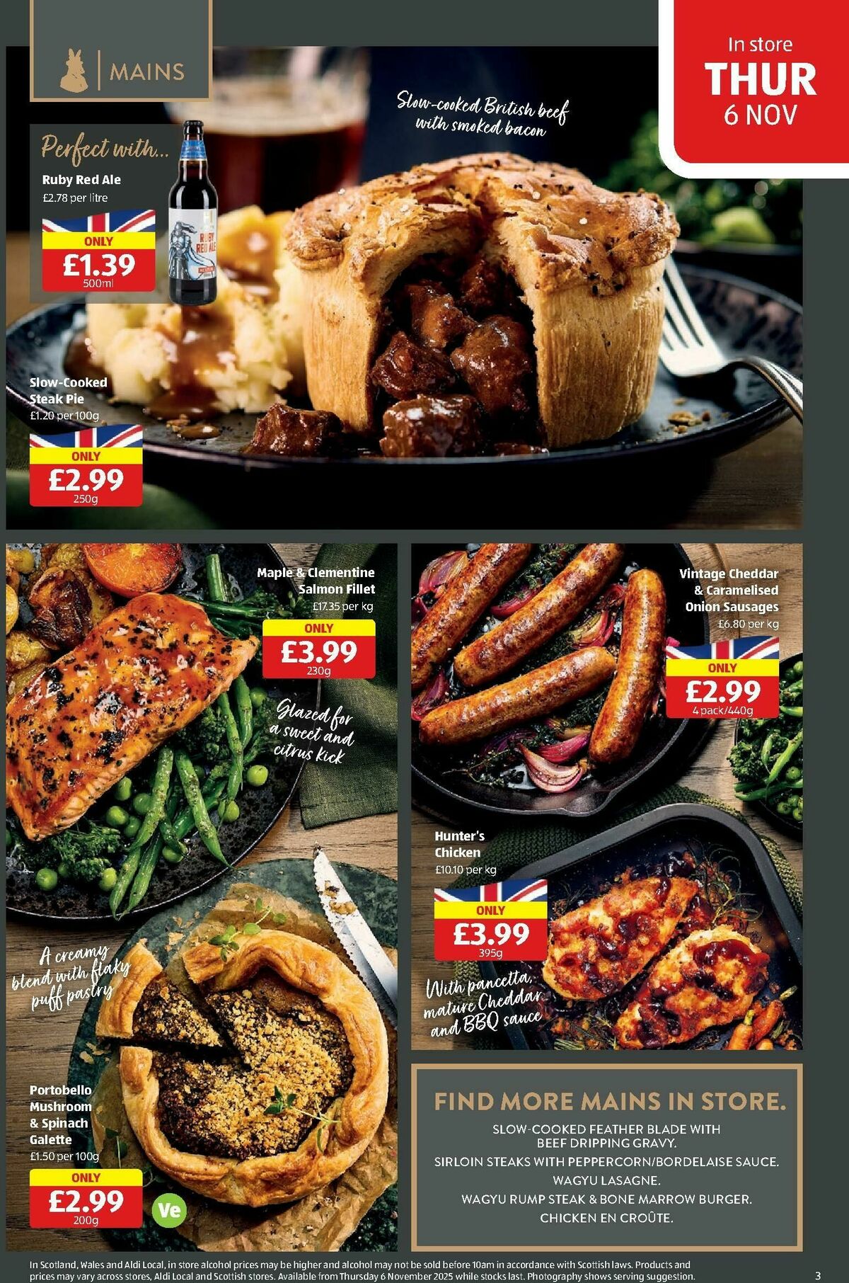 ALDI Offers from 3 November