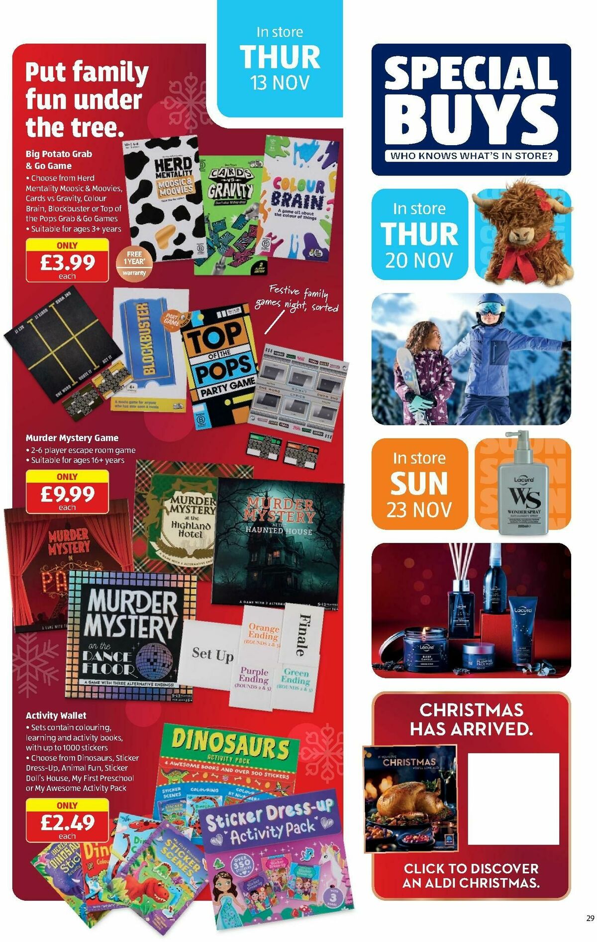 ALDI Scottish Offers from 10 November