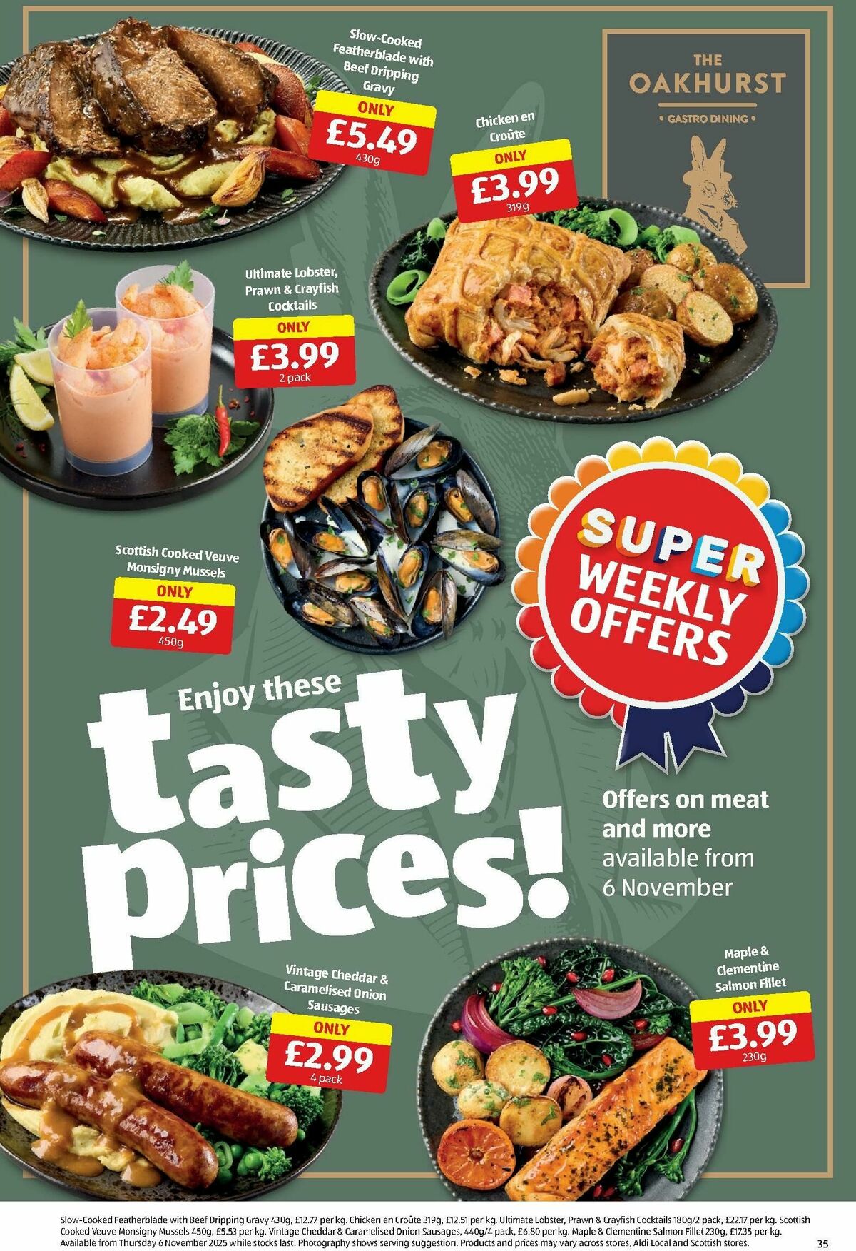 ALDI Scottish Offers from 10 November
