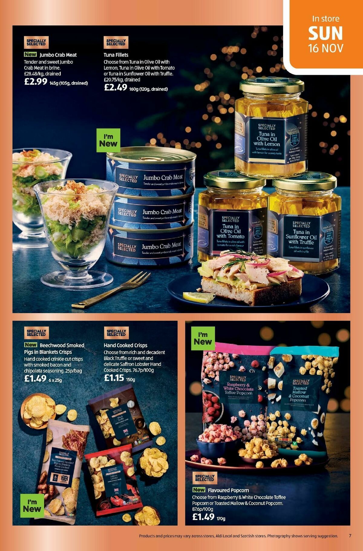 ALDI Scottish Offers from 10 November