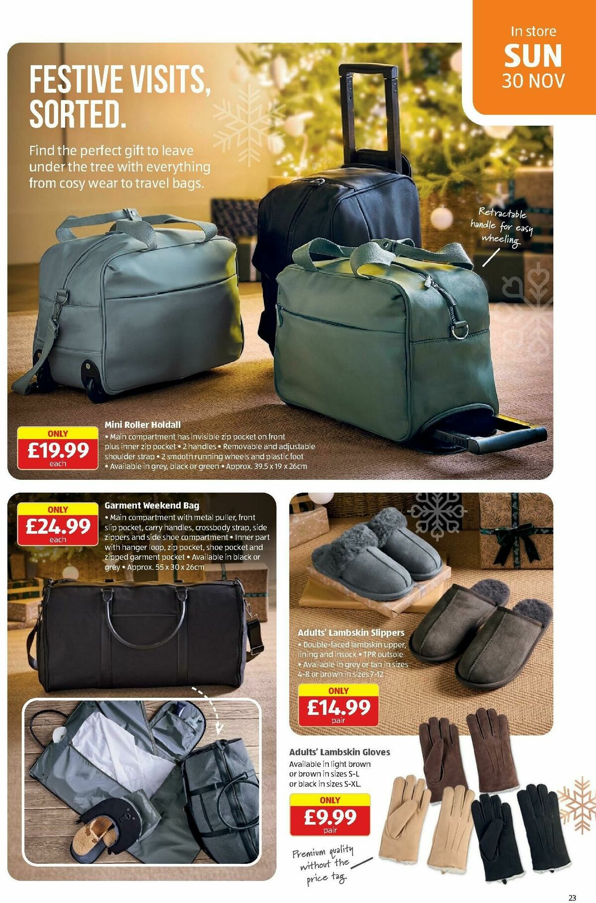 ALDI Scottish Offers from 24 November