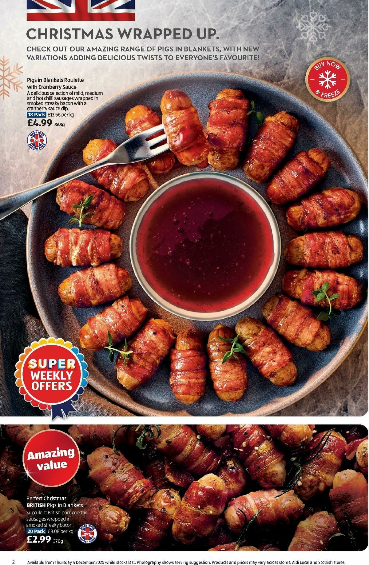 ALDI Scottish Offers from 1 December