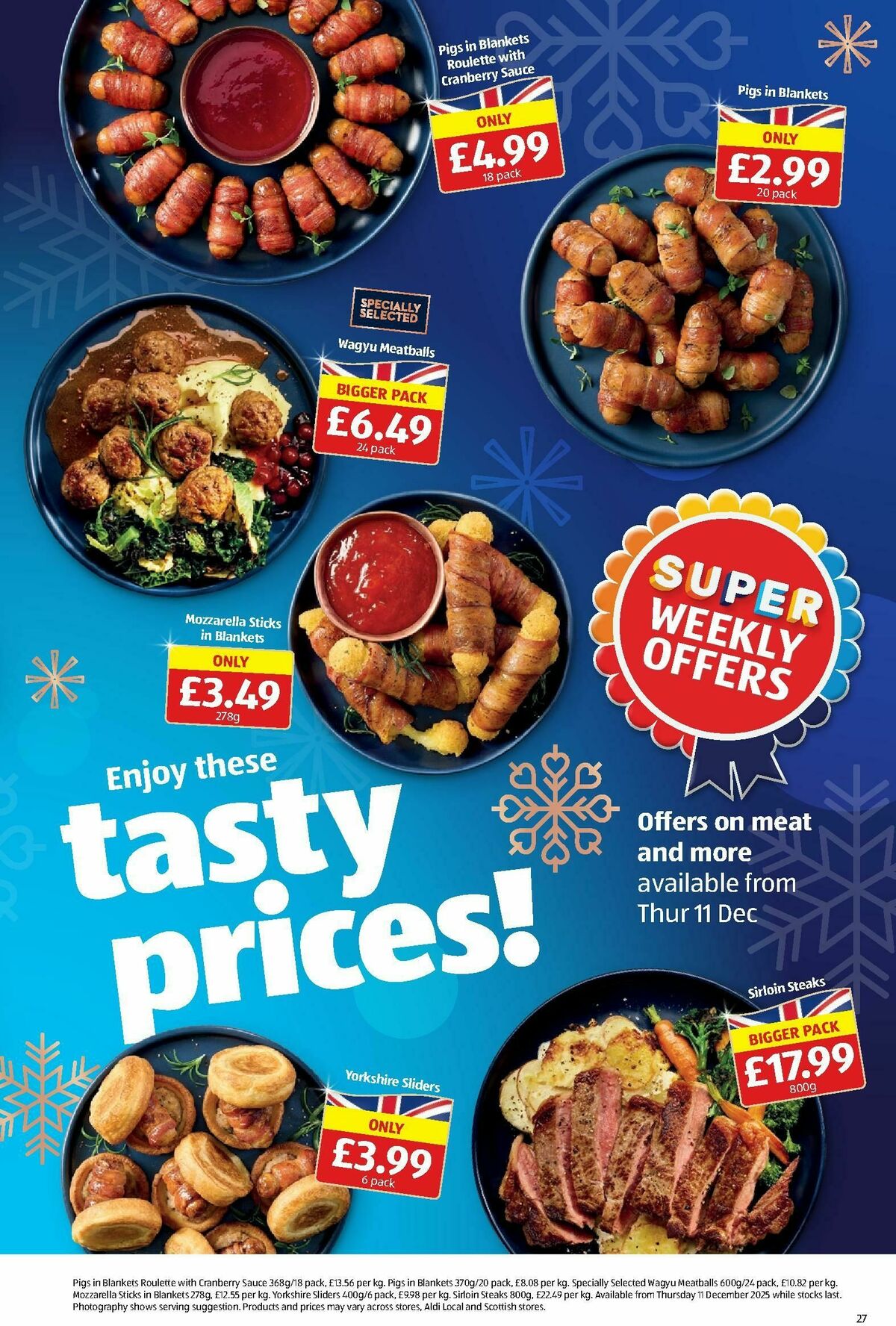 ALDI Scottish Offers from 8 December