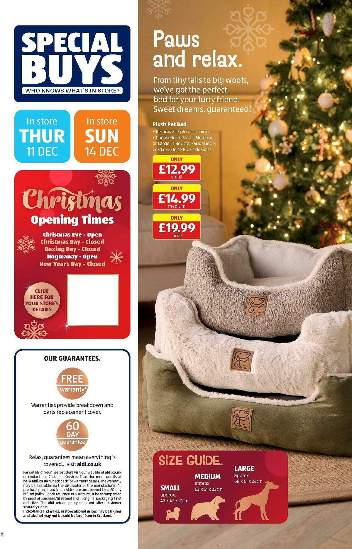 ALDI Scottish Offers from 8 December