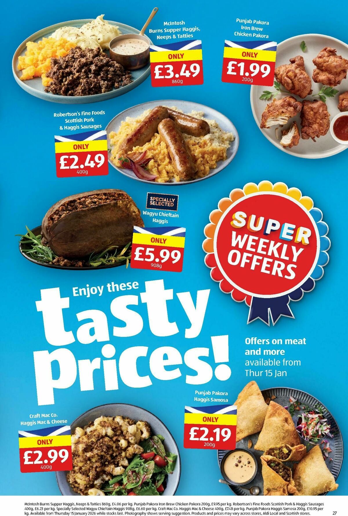 ALDI Scottish Offers from 12 January