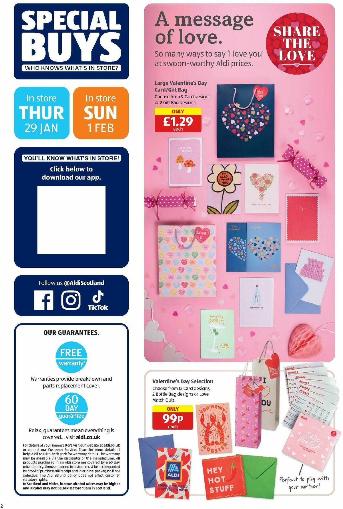 ALDI Scottish Offers from 26 January