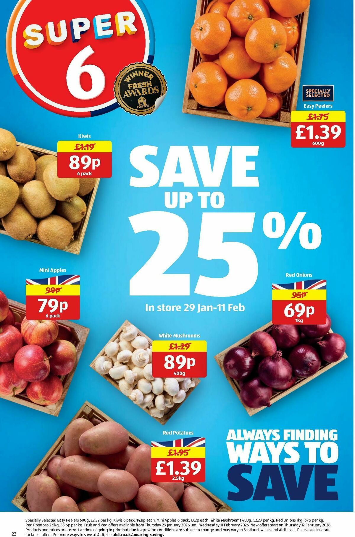 ALDI Scottish Offers from 2 February