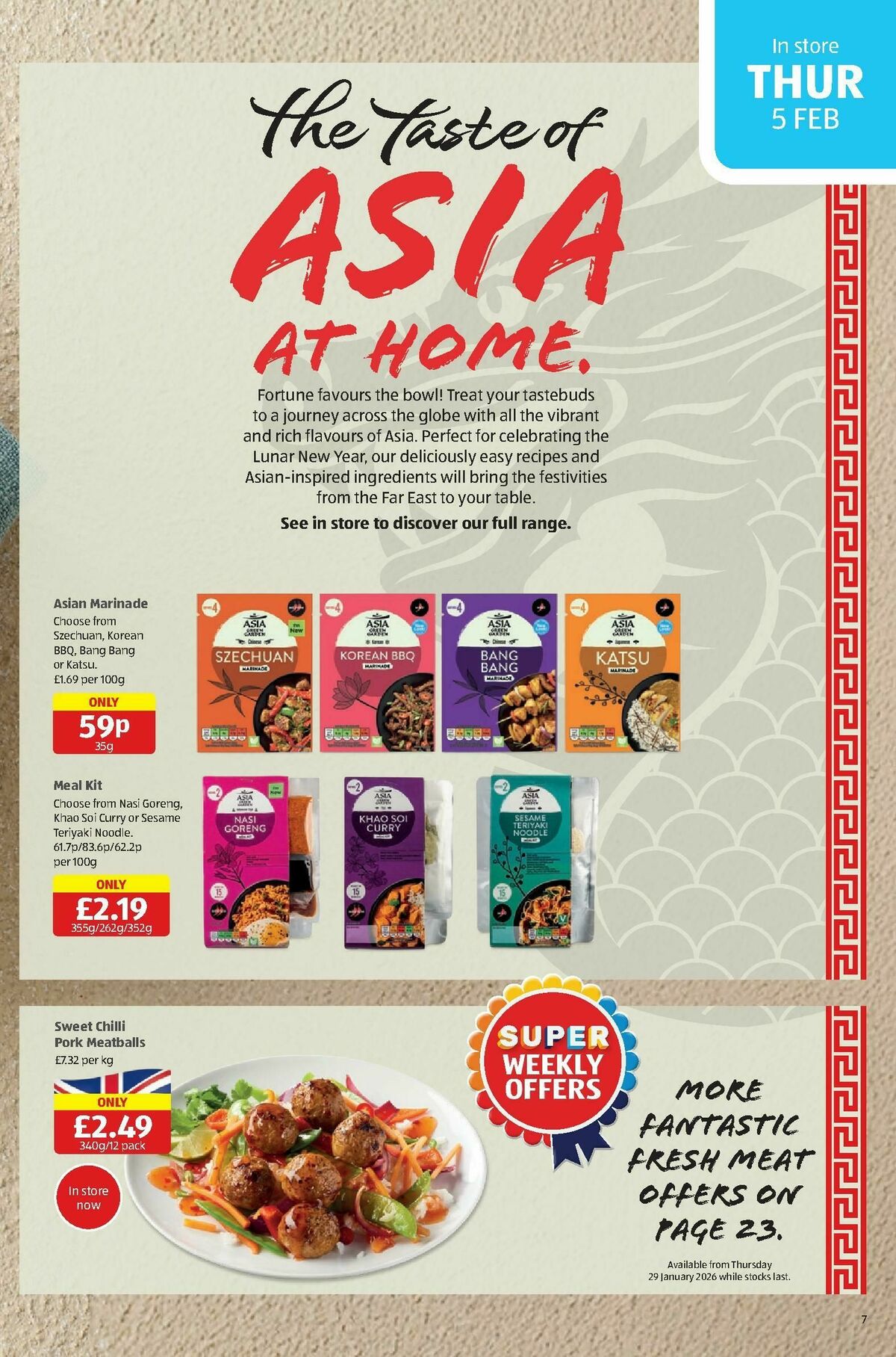ALDI Scottish Offers from 2 February