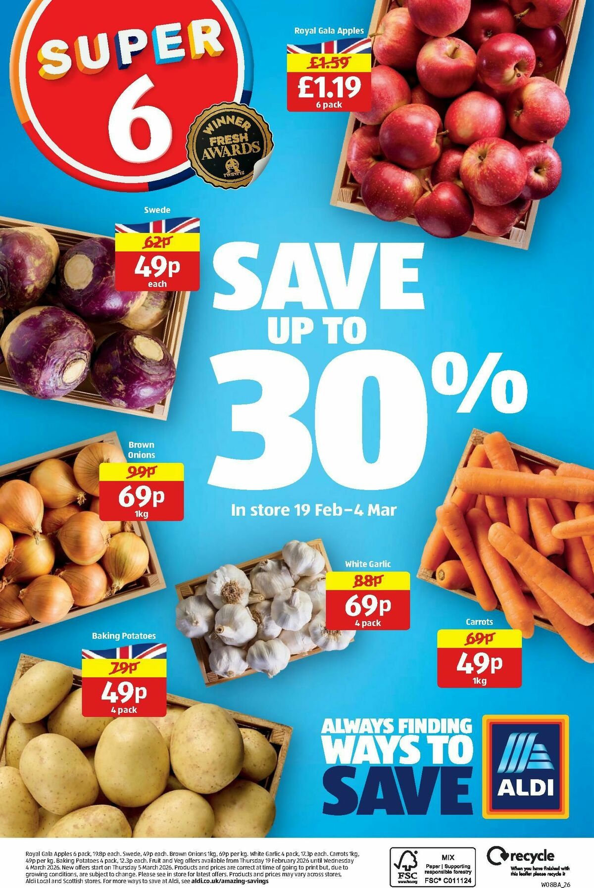 ALDI Scottish Offers from 16 February