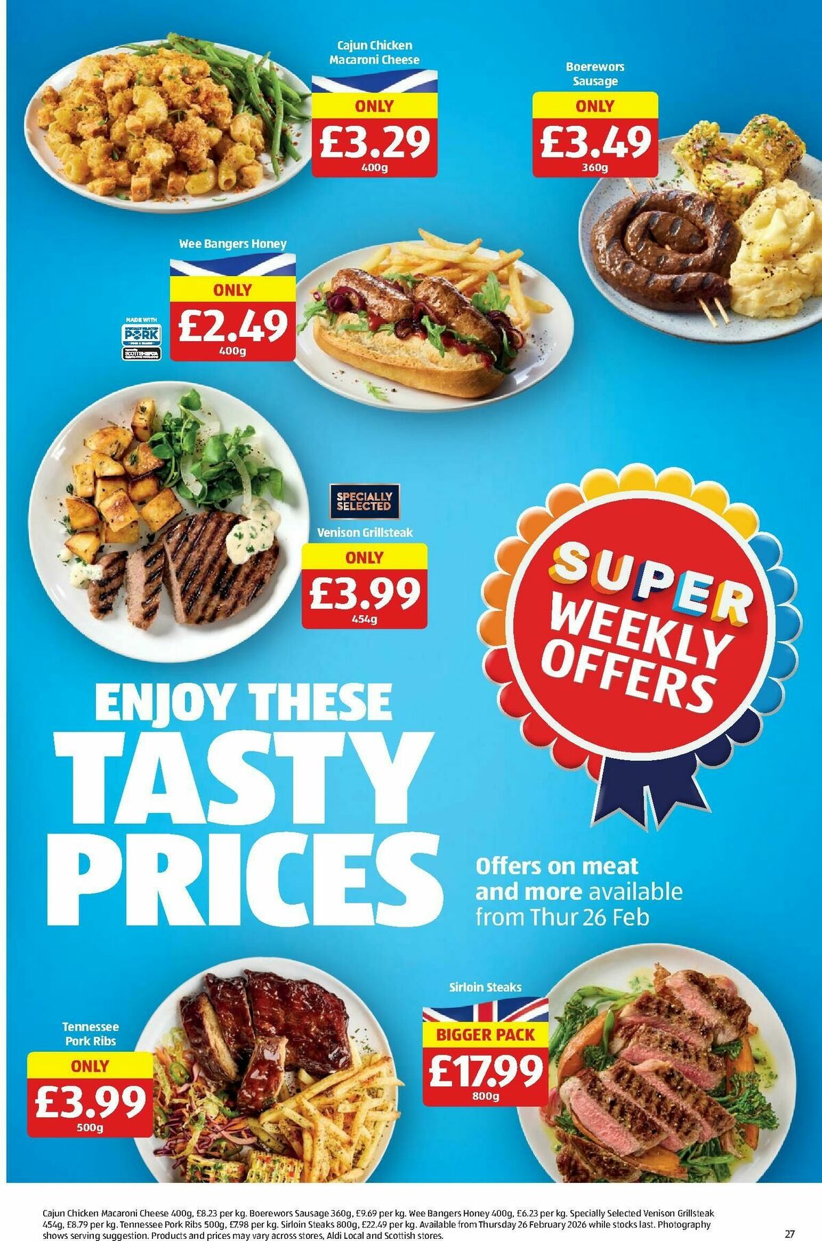 ALDI Scottish Offers from 23 February