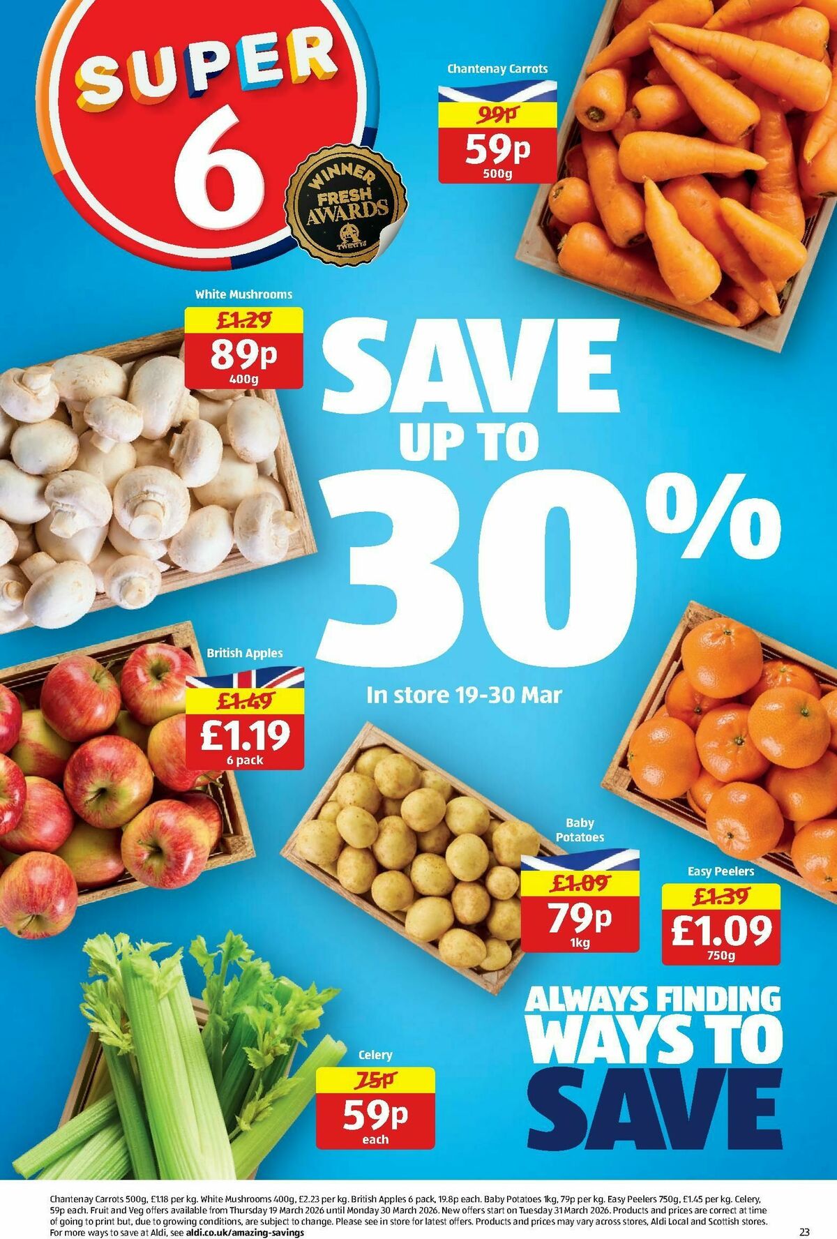 ALDI Scottish Offers from 23 March