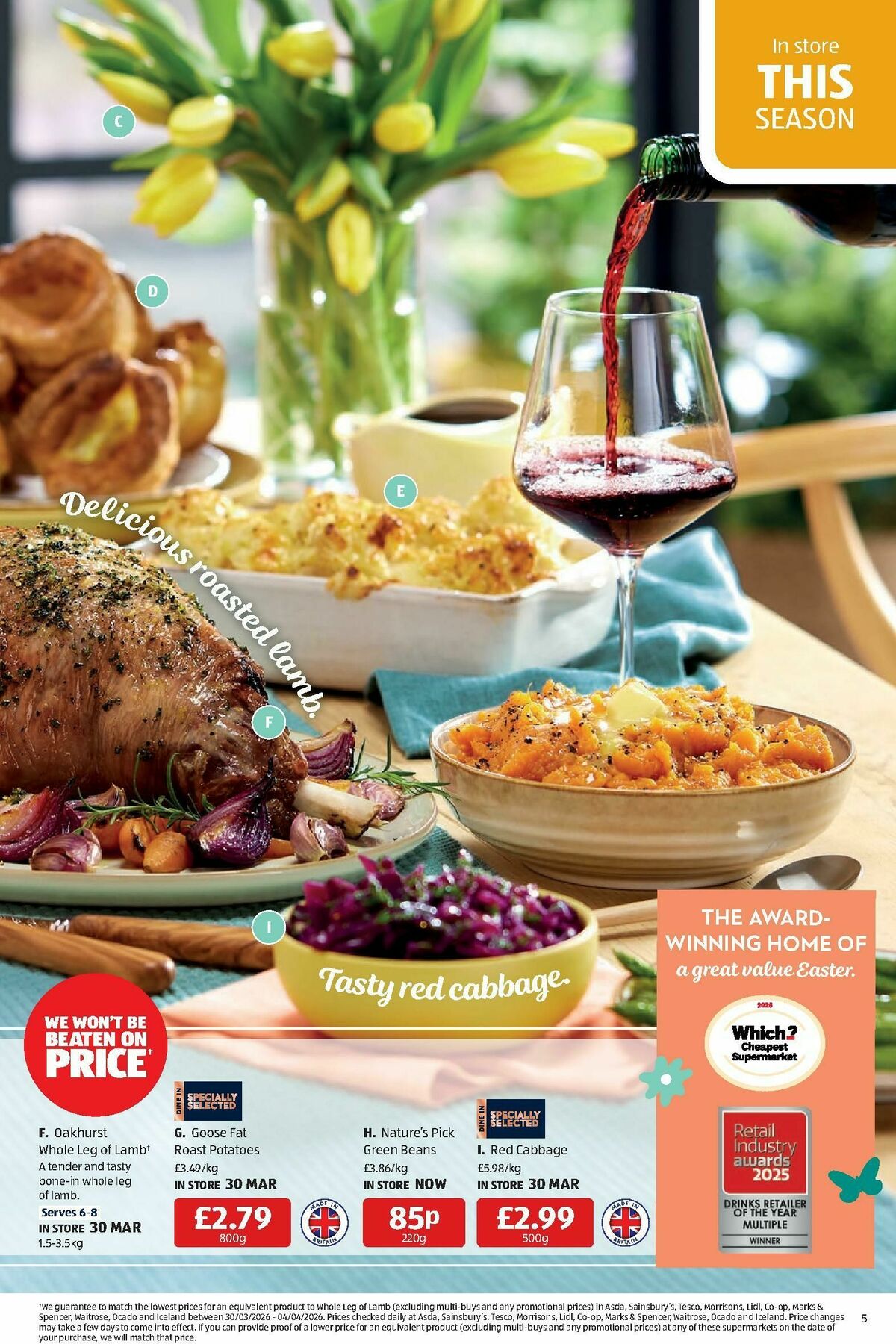 ALDI Offers from 30 March