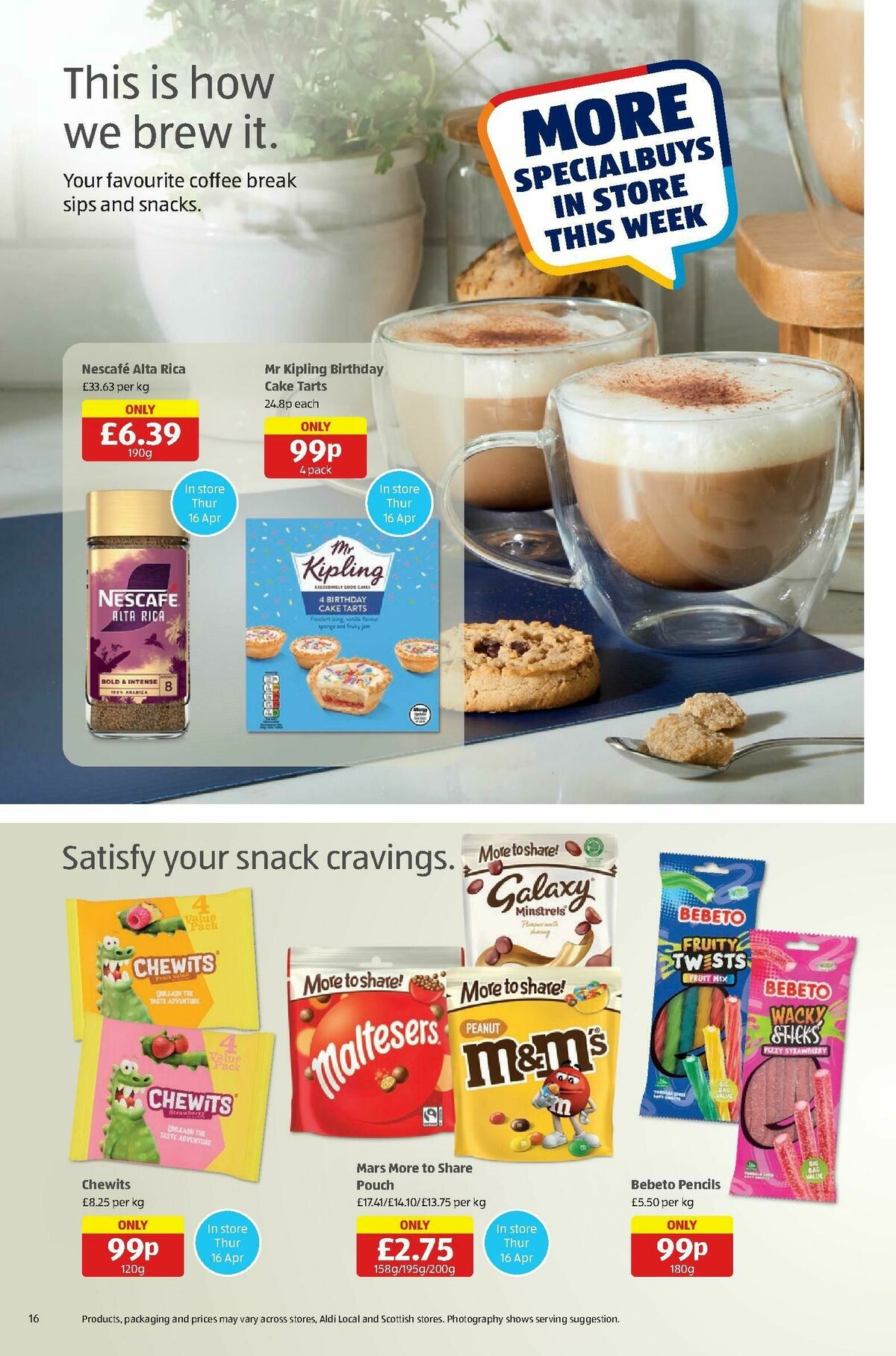ALDI Offers from 13 April