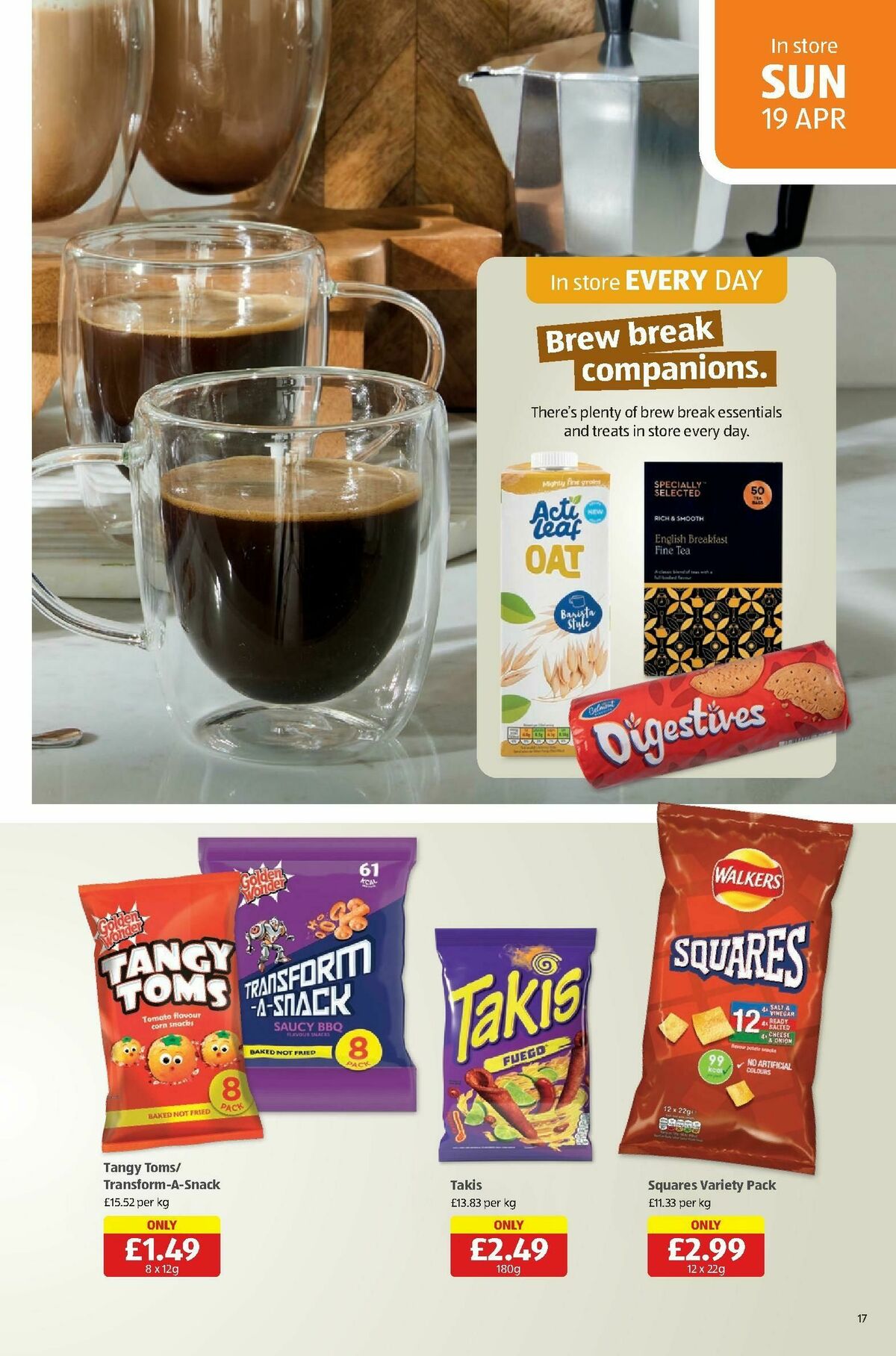 ALDI Scottish Offers from 13 April