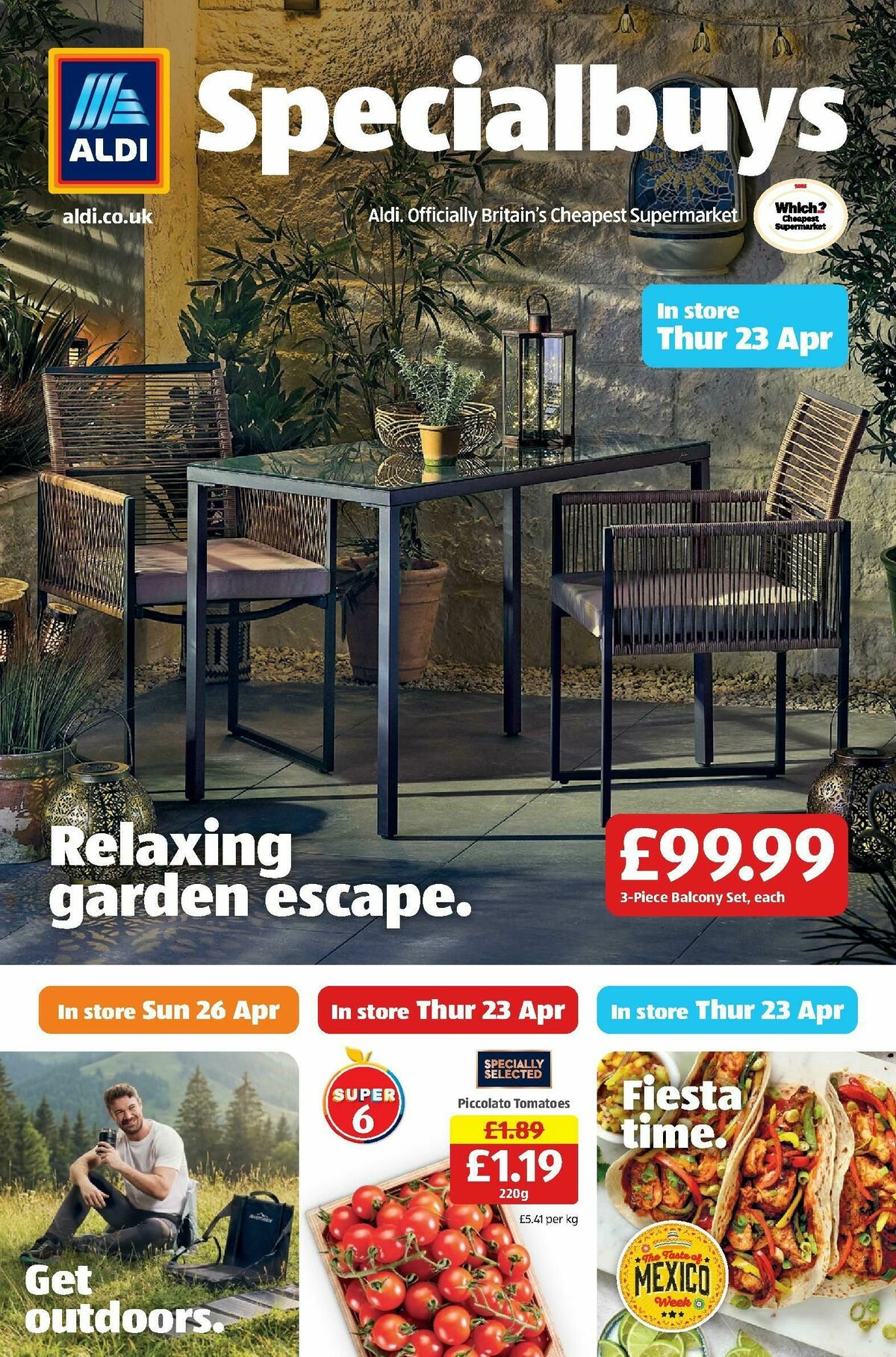 ALDI Scottish Offers from 20 April