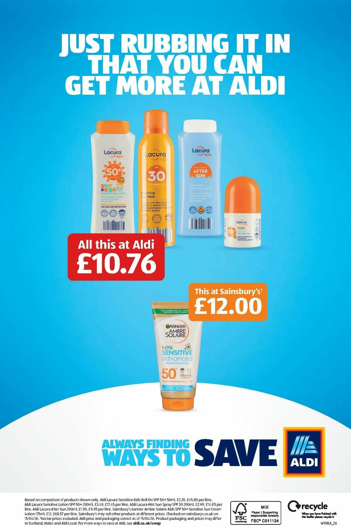 ALDI Scottish Offers from 4 May