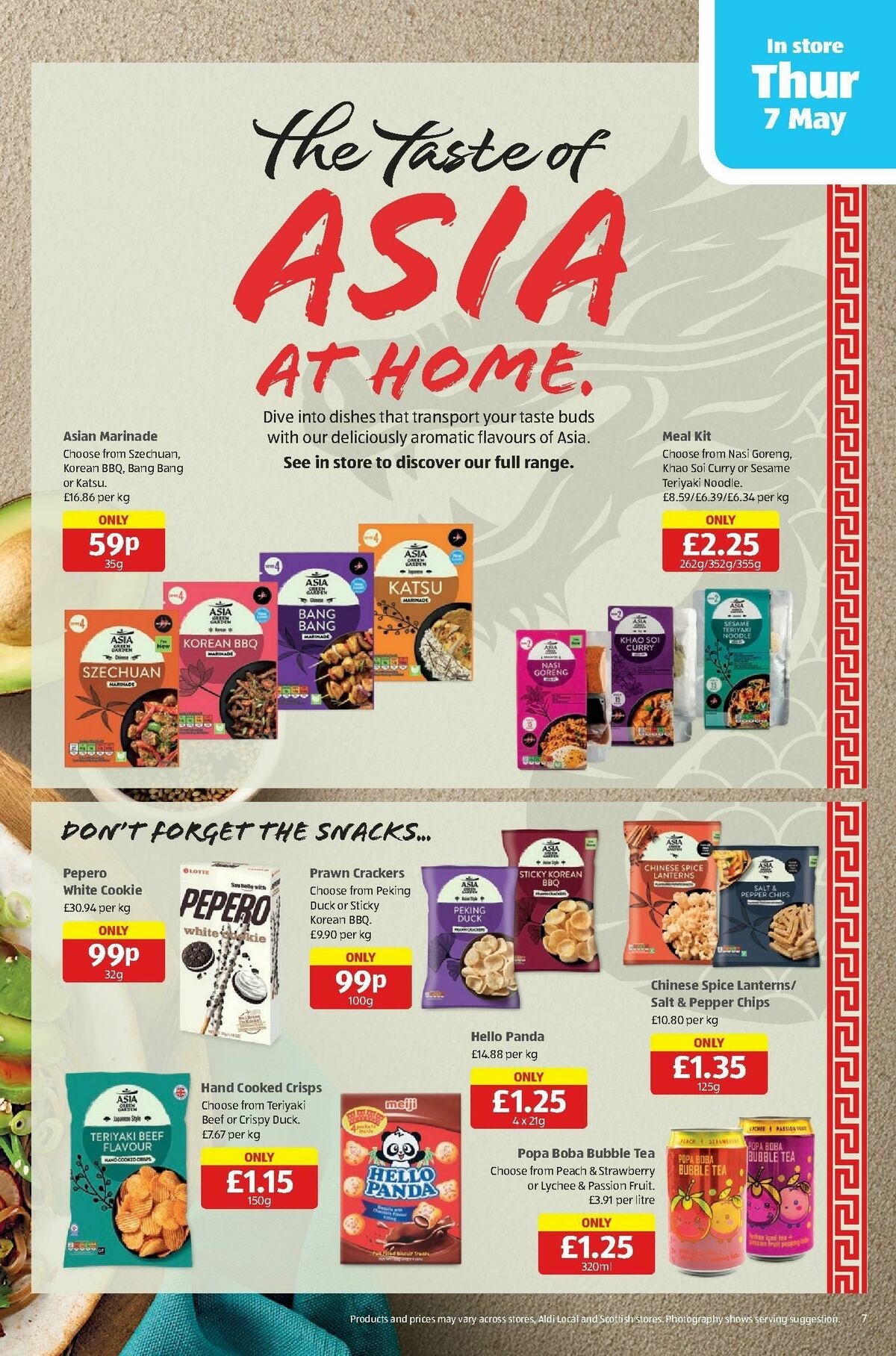 ALDI Scottish Offers from 4 May